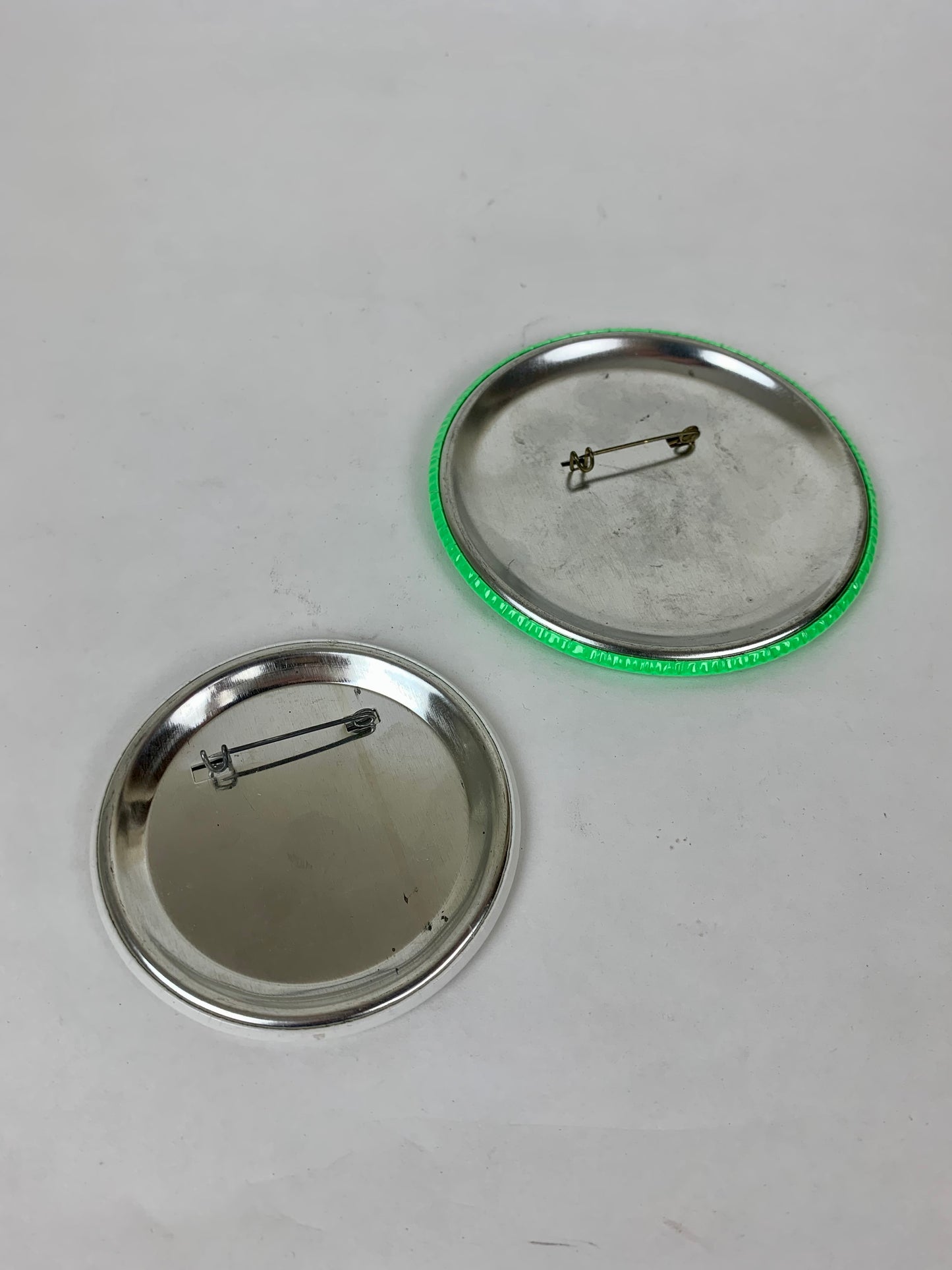 California History Pins - 208 Is Worse Than The Quake & 1989 Trans-Bay World Series