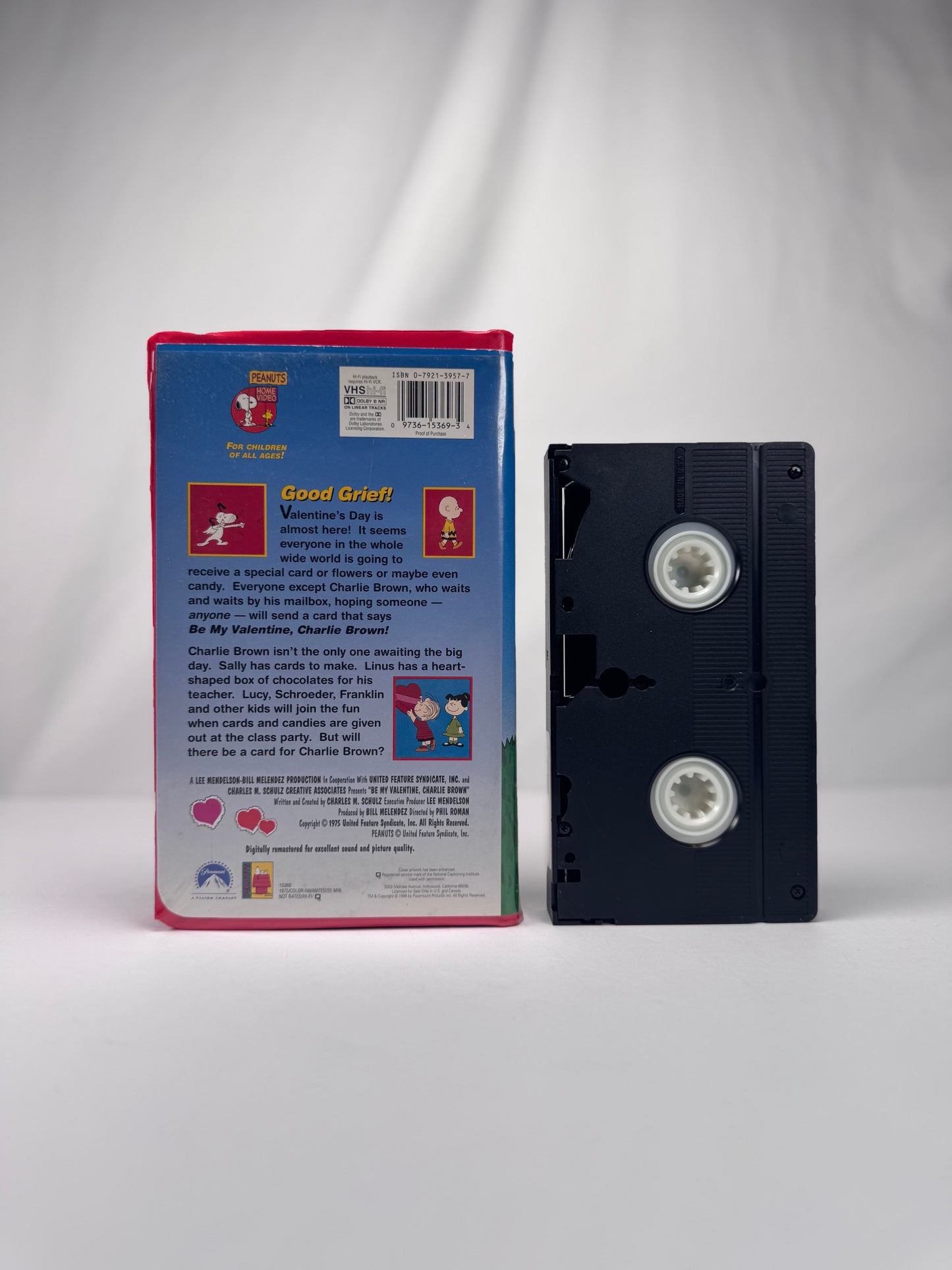VHS - Be My Valentine, Charlie Brown -1996