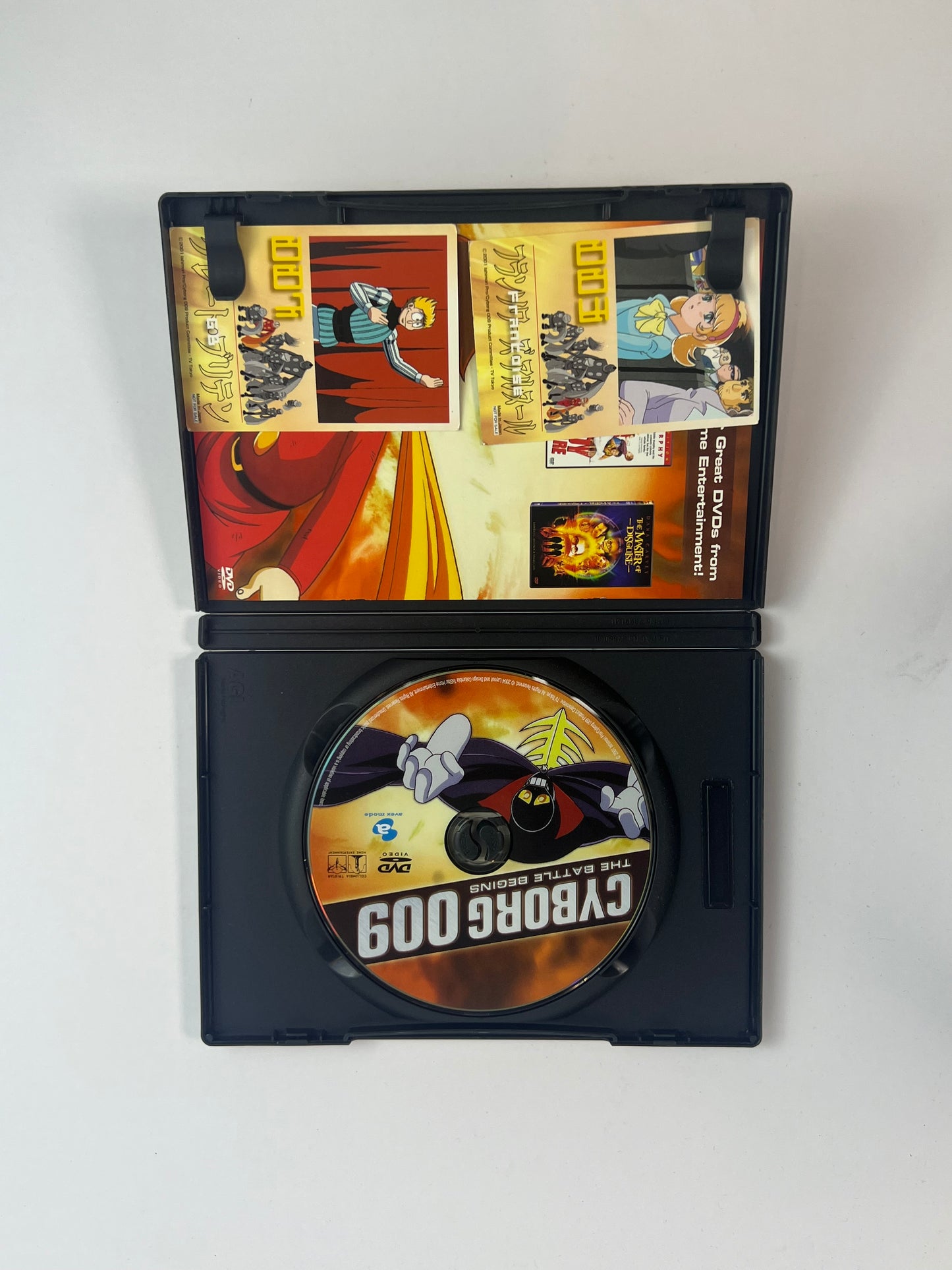 DVD - Cyborg 009 - Volume 1: The Battle Begins - English / Portuguese / Spanish - 2004