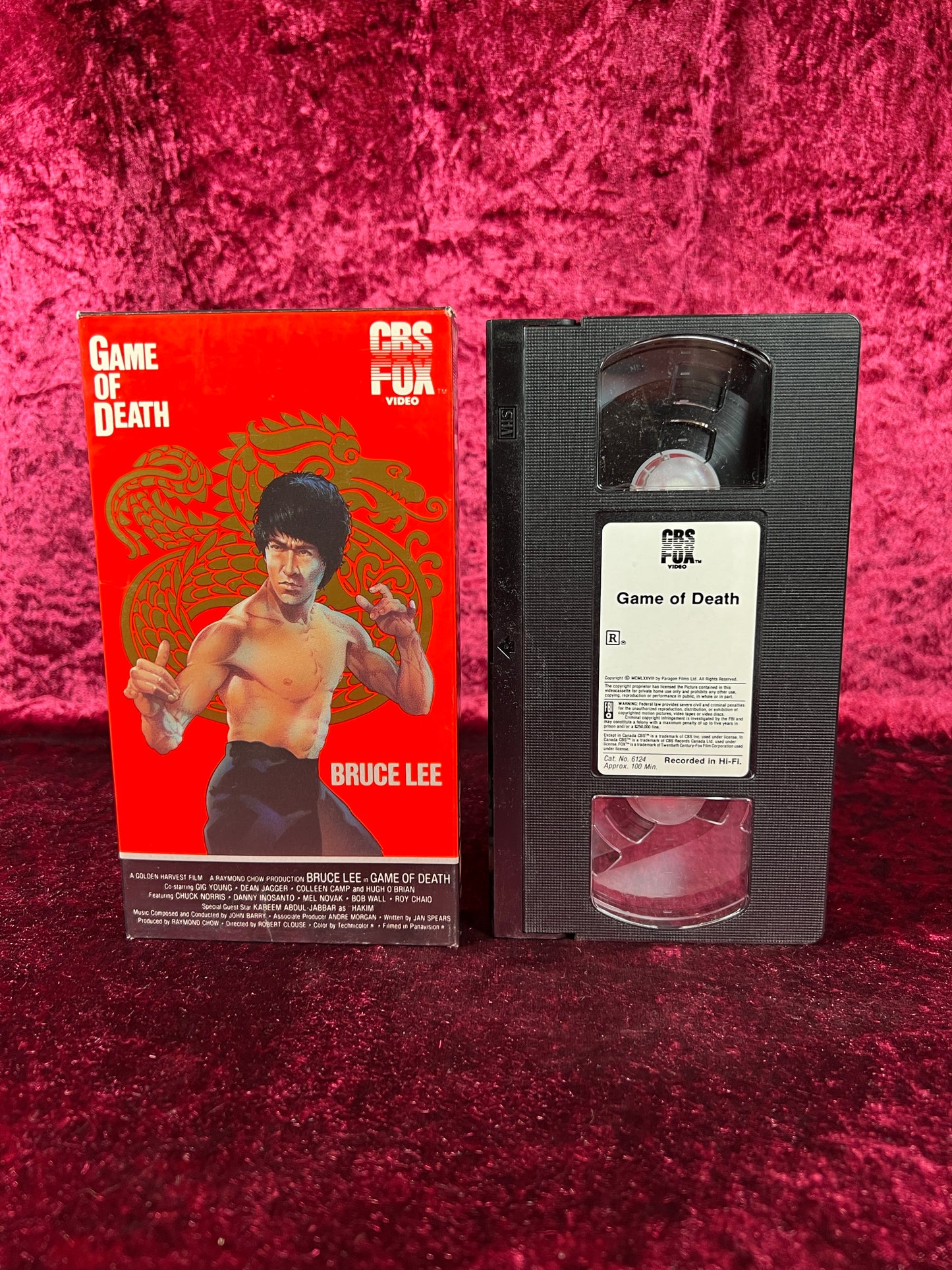 VHS - Game Of Death - 1977
