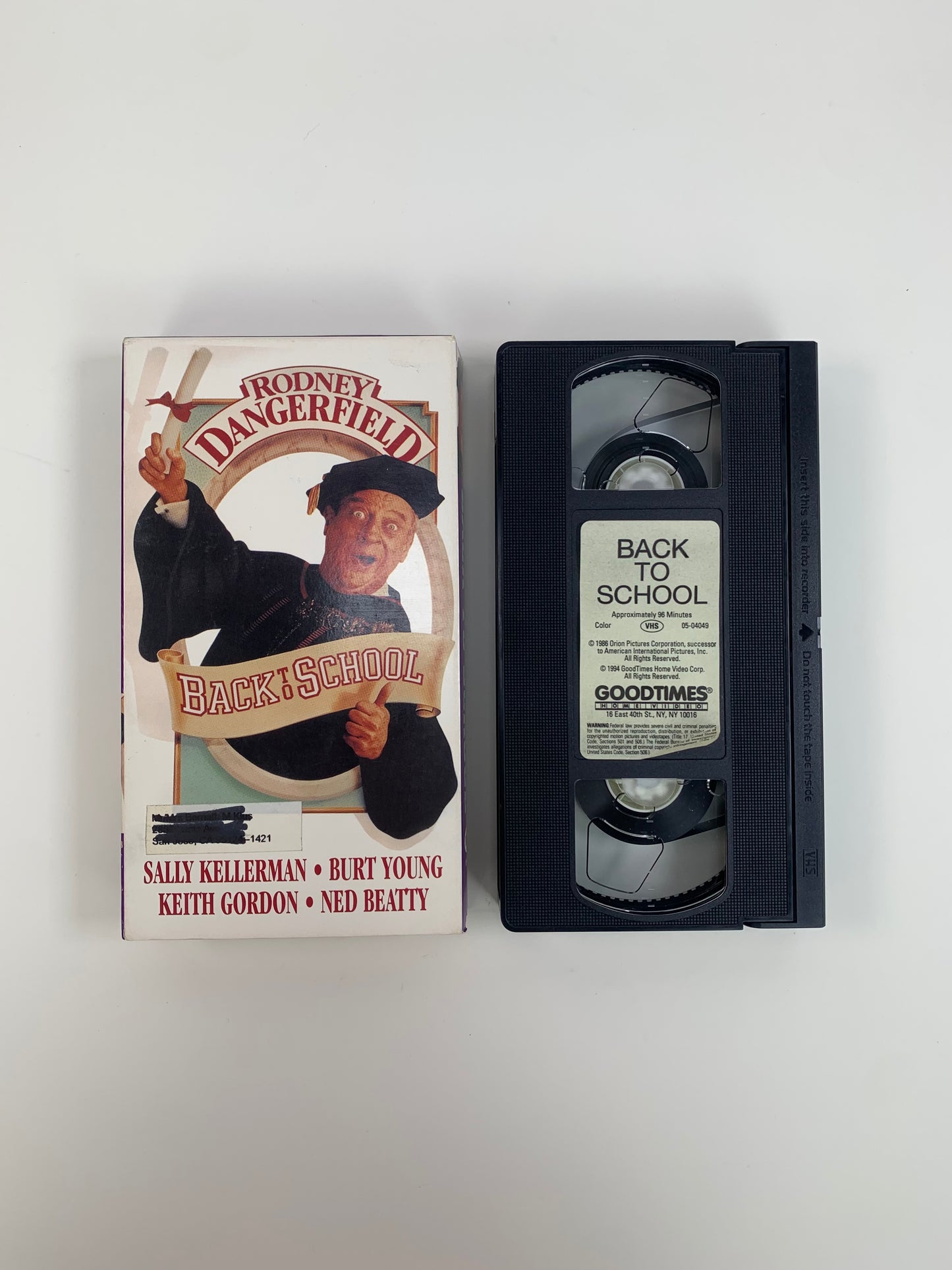 VHS - Back To School - 1986