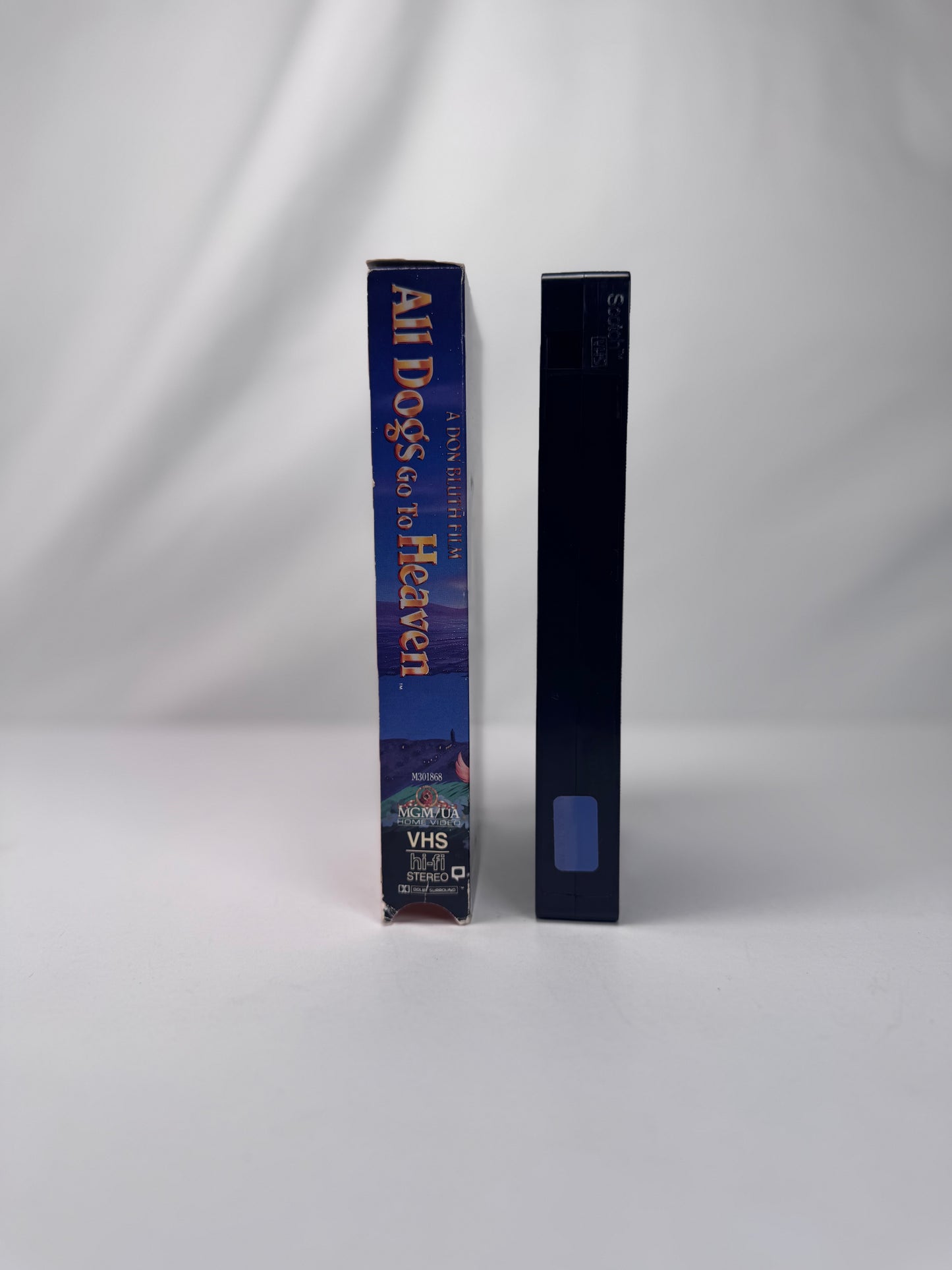 VHS - All Dogs Go To Heaven - 1989