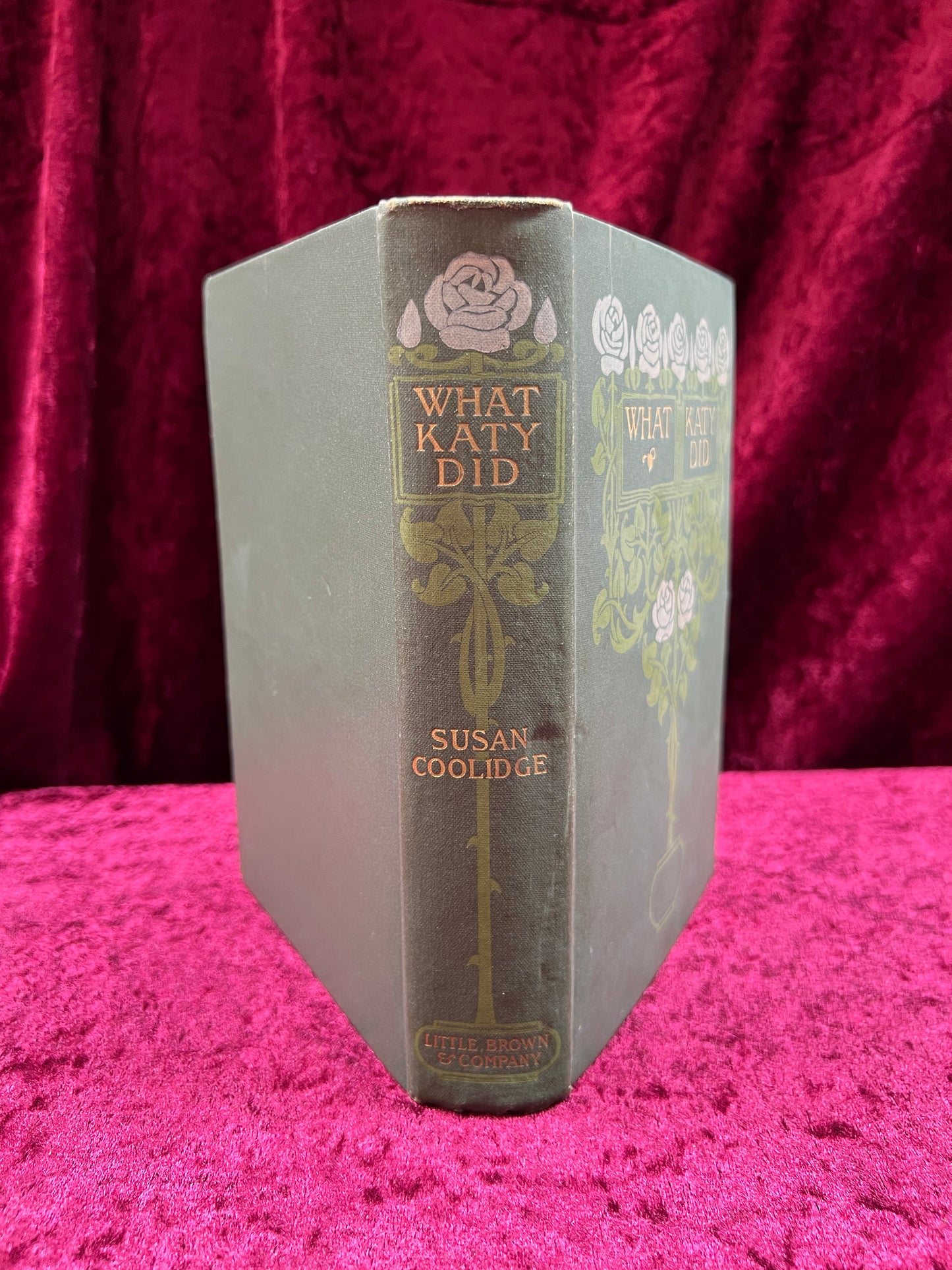 Antique Hardcover Book - What Katy Did - Susan Coolidge - 1901