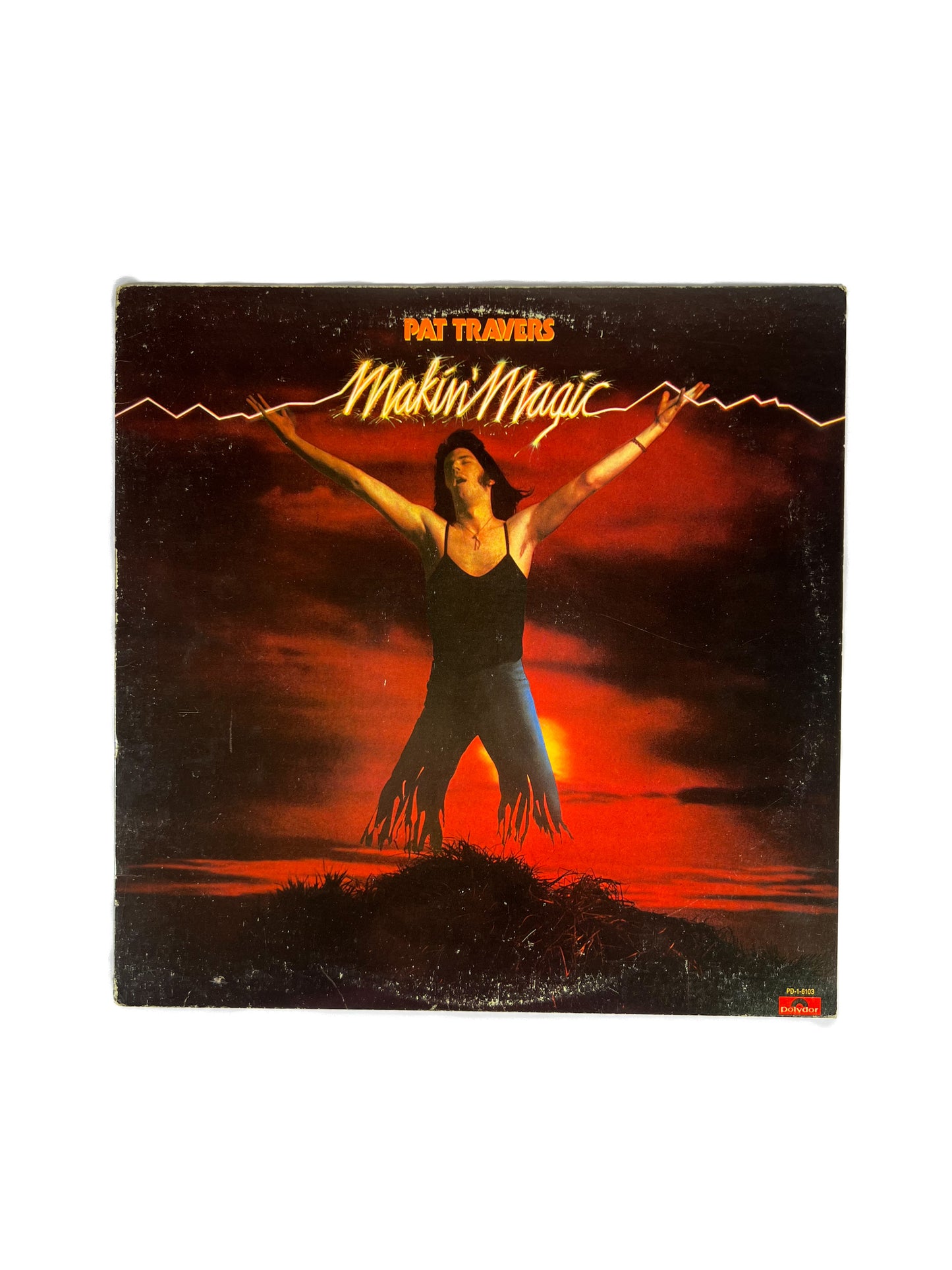 Vintage 12" Vinyl Record - Pat Travers - Makin' Magic - Polydor Records - 1977