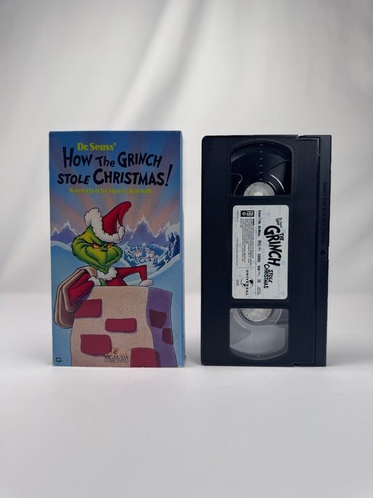 VHS - How The Grinch Stole Christmas - 1994