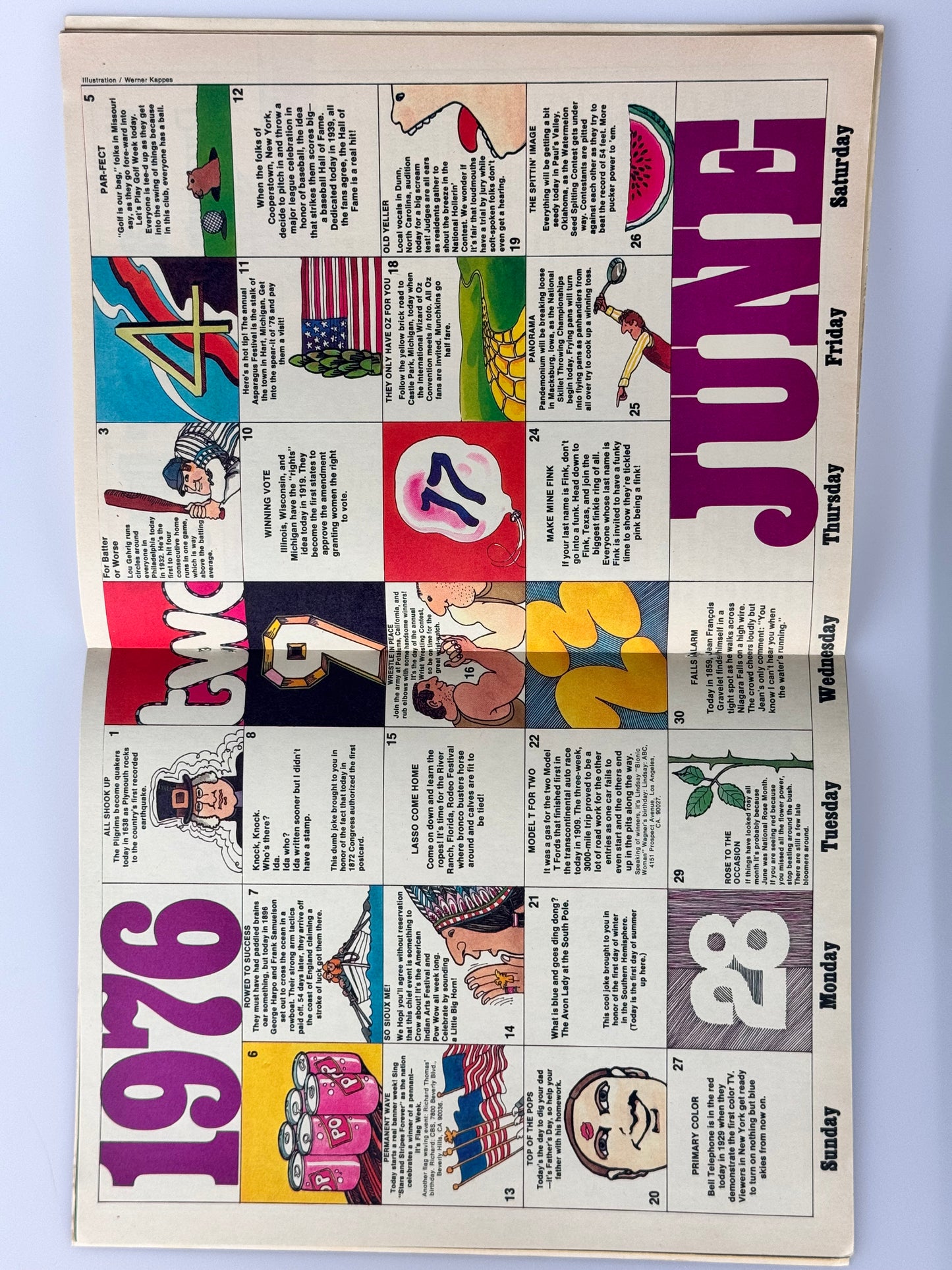 Dynamite Magazine - No. 24 "Let's Go To The Hop" - June 1976