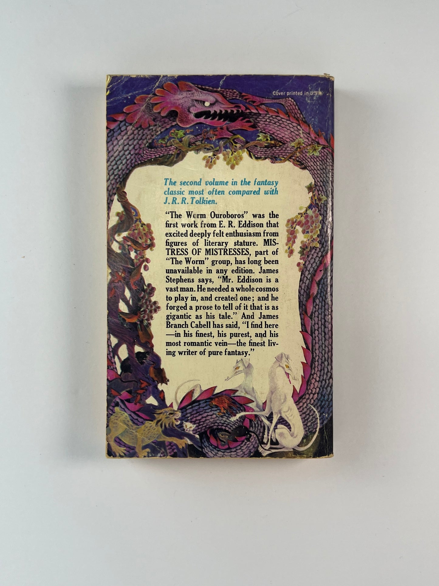 Vintage Paperback - Mistress of Mistresses - E. R. Eddison - 1967