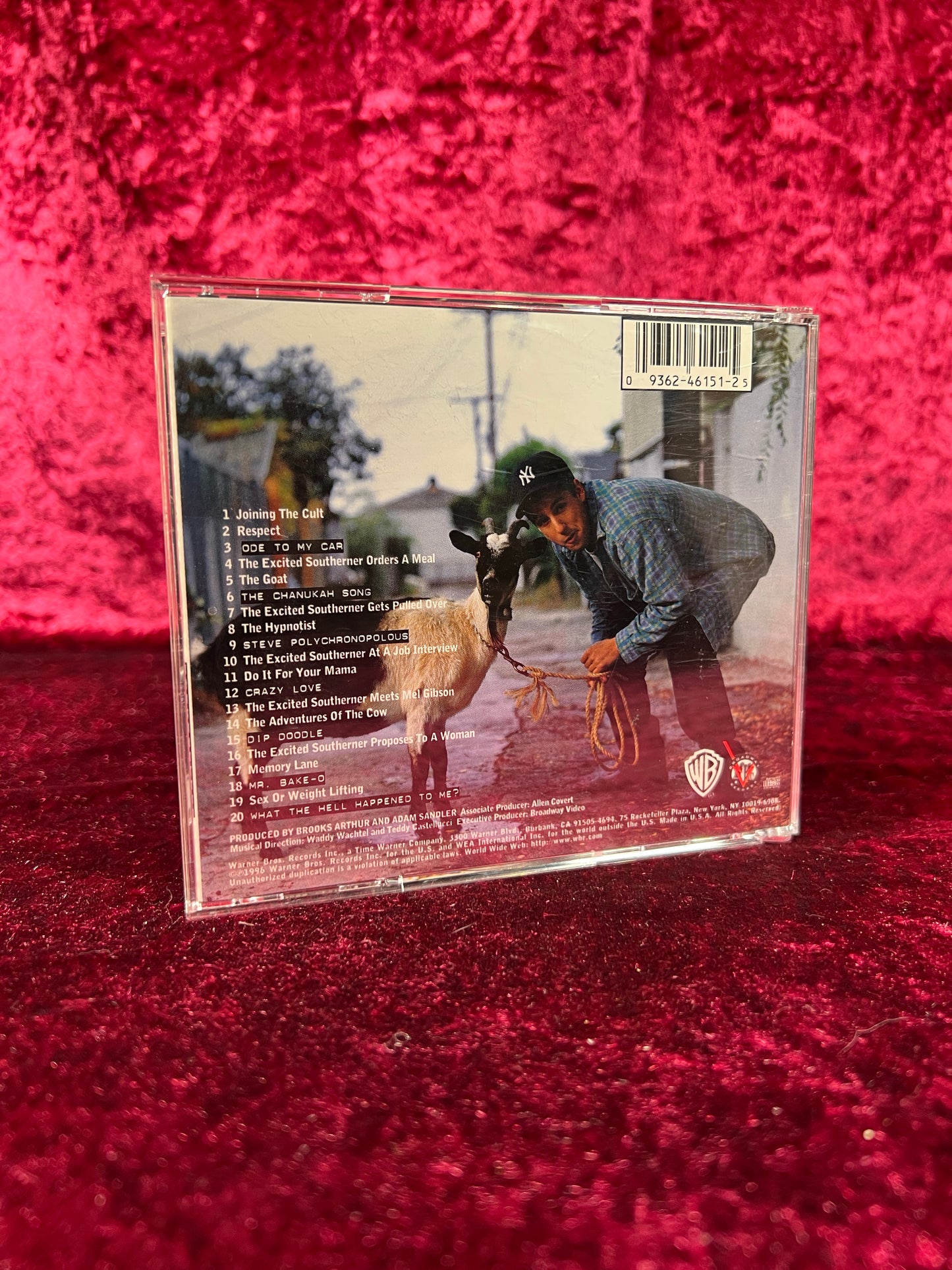 CD - What The Hell Happened To Me? - Adam Sandler - Warner Bros Records - 1996