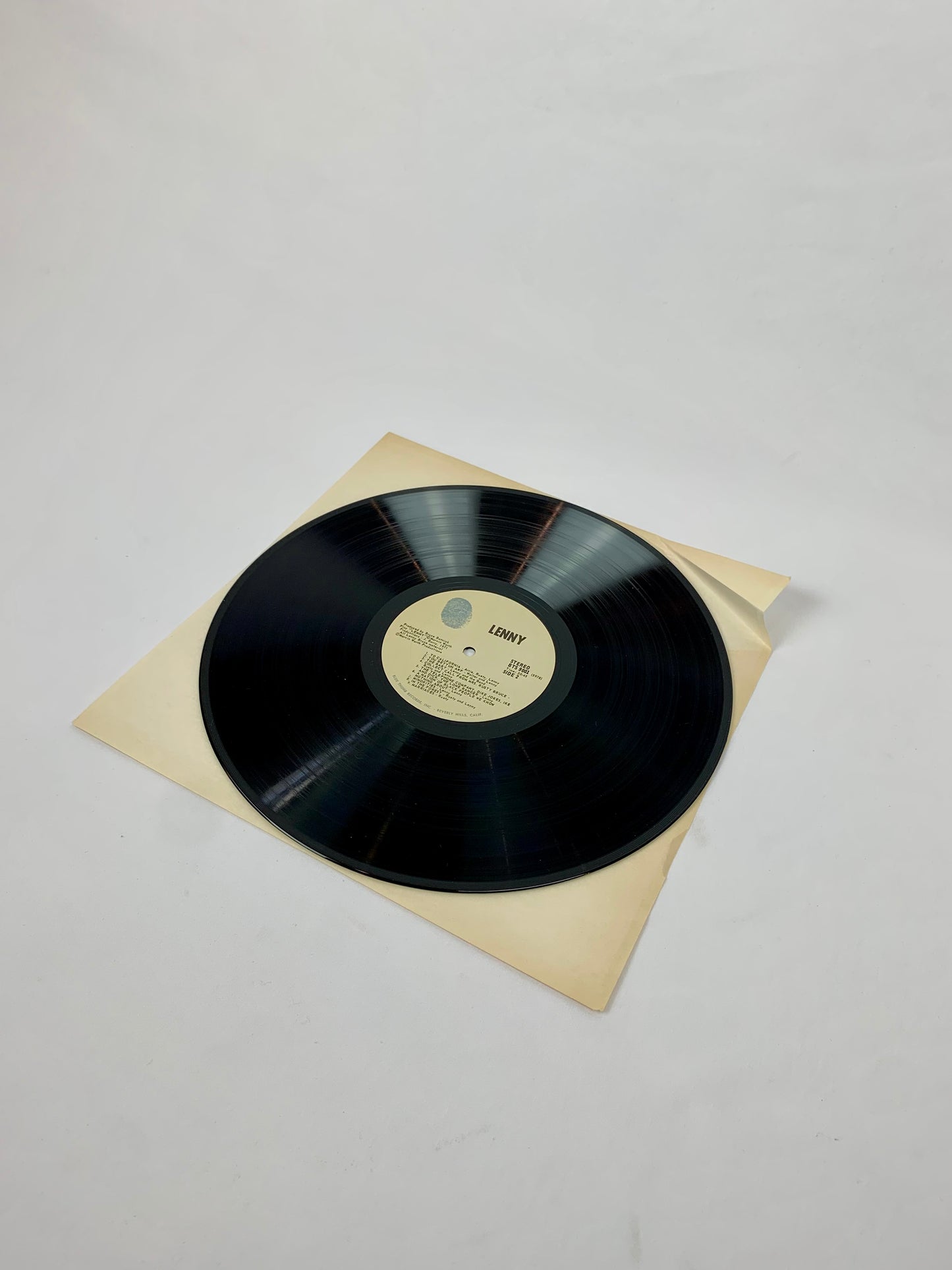 Vinyl Record - Lenny: Original Broadway Cast Live Recording Double Album - 1971 Blue Thumb Records