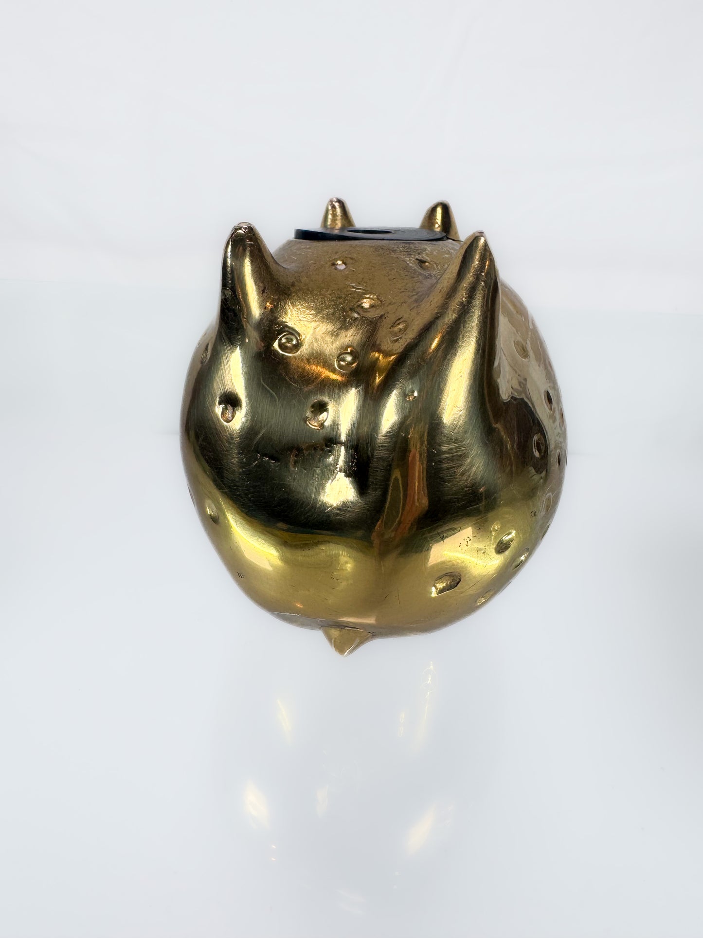Vintage Brass Piggy Bank - Ben Seibel for Jenfredware - Rare Find Great Condition