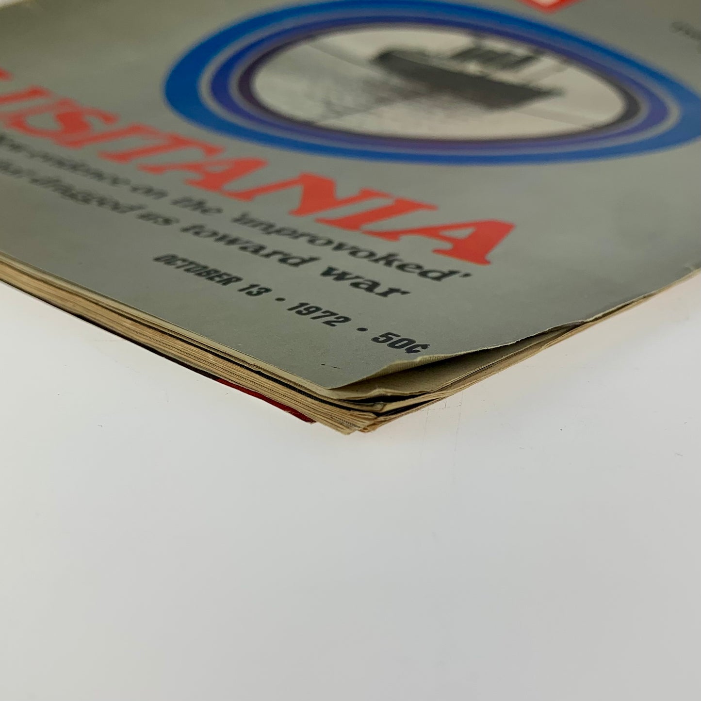 Vintage Ephemera - LIFE Magazine - Lusitania / FBI Shake-Up / Ted Terrific - October 13, 1972