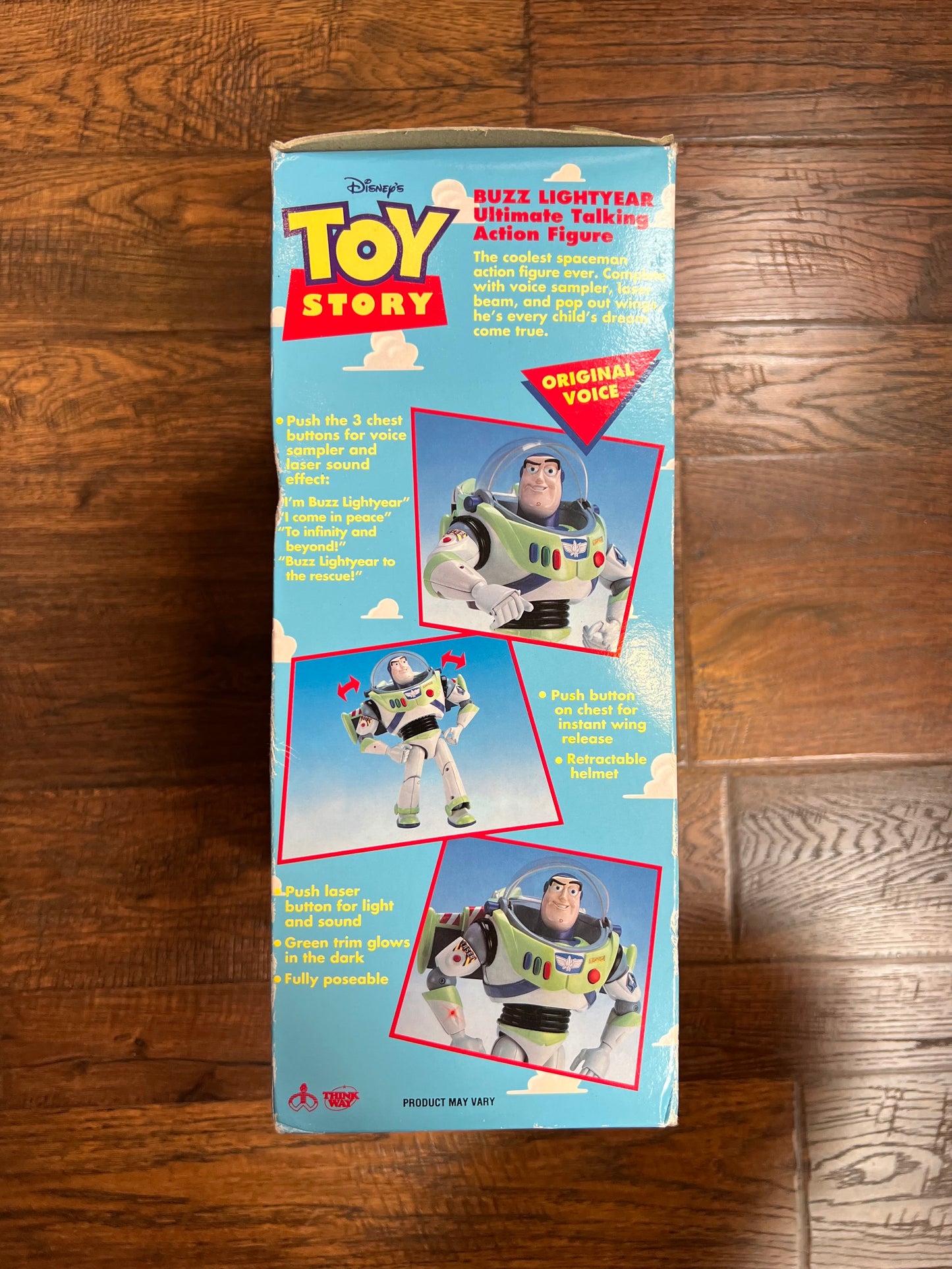 Vintage Collectibles - Buzz Lightyear Ultimate Talking Action Figure - Toy Story - New In Box