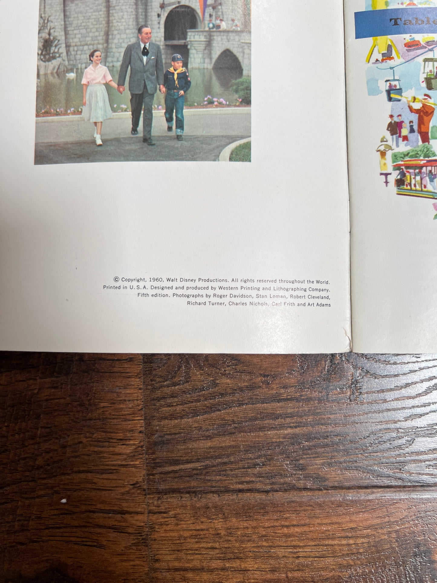 Vintage Ephemera - Walt Disney's Guide To Disneyland - 1960