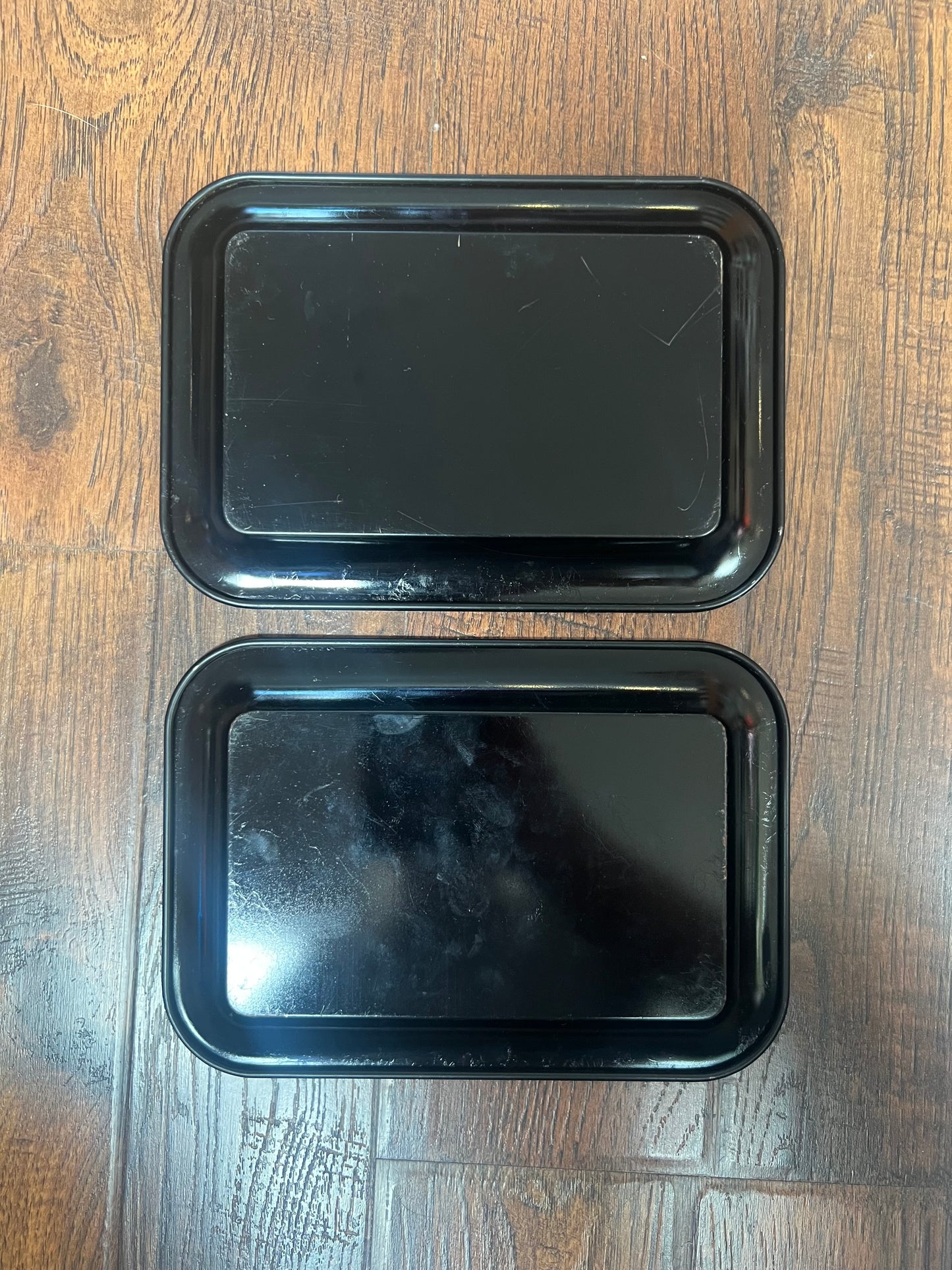 Vintage Barware - Pair of Snack Trays - Mid Century Pink Elephants