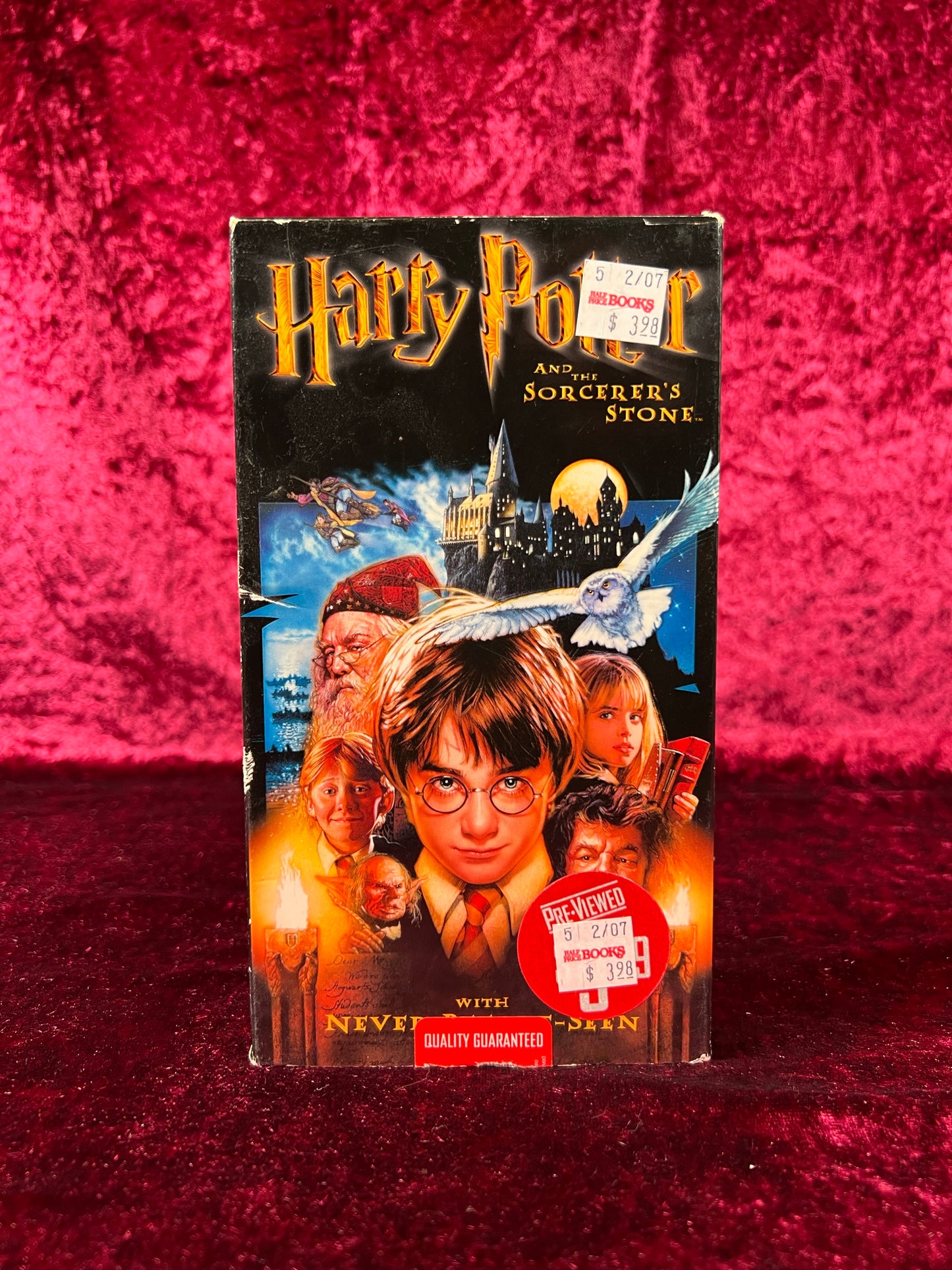 VHS - Harry Potter And The Sorcerer's Stone - 2001