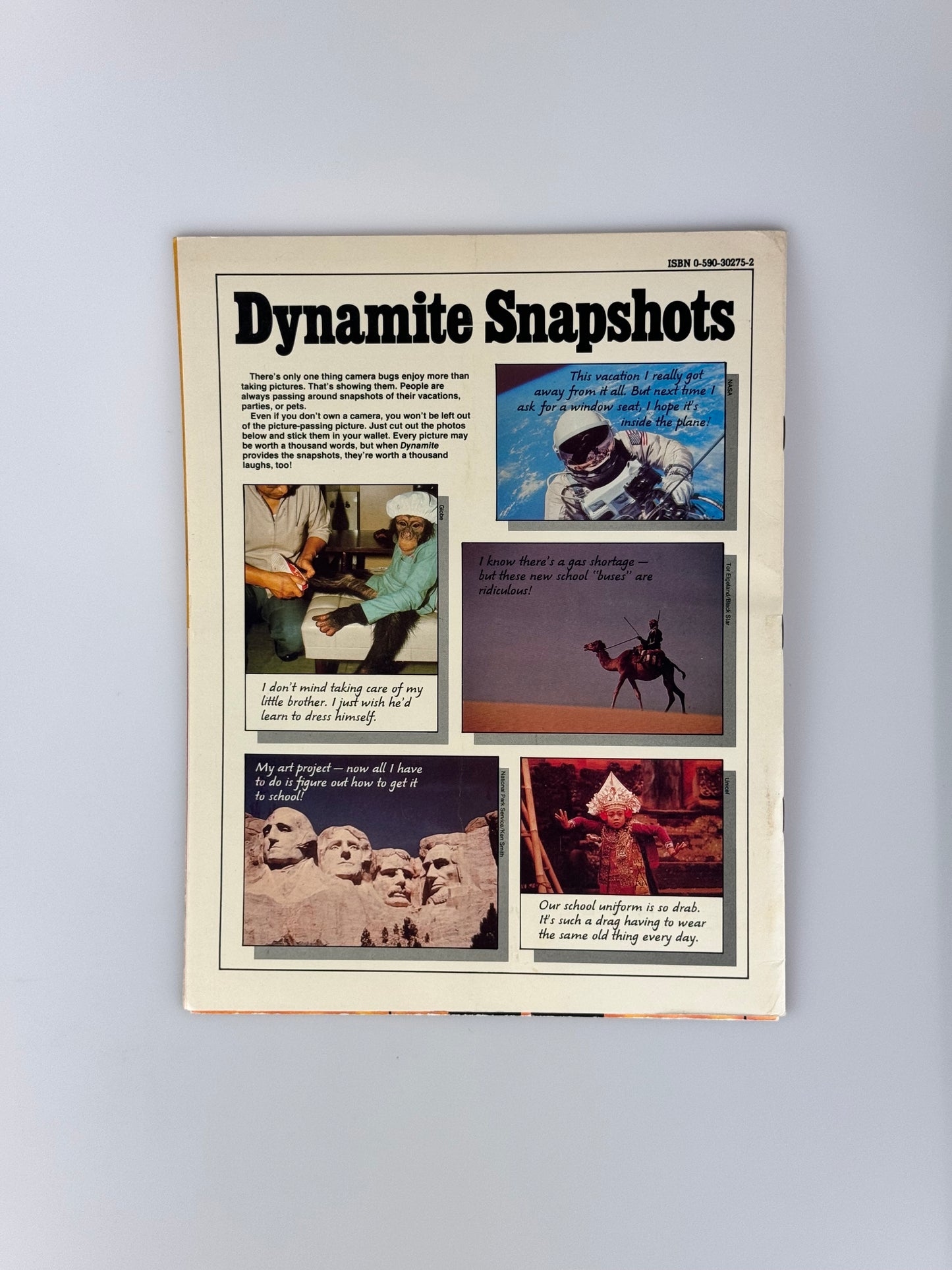 Dynamite Magazine - No. 65 "Gary Coleman" - October 1979 - w/ Poster & Cards