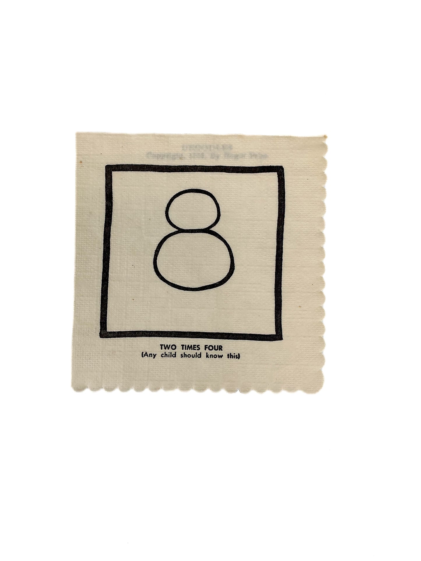 Vintage Cocktail Napkins - Droodles - Roger Price - 1953