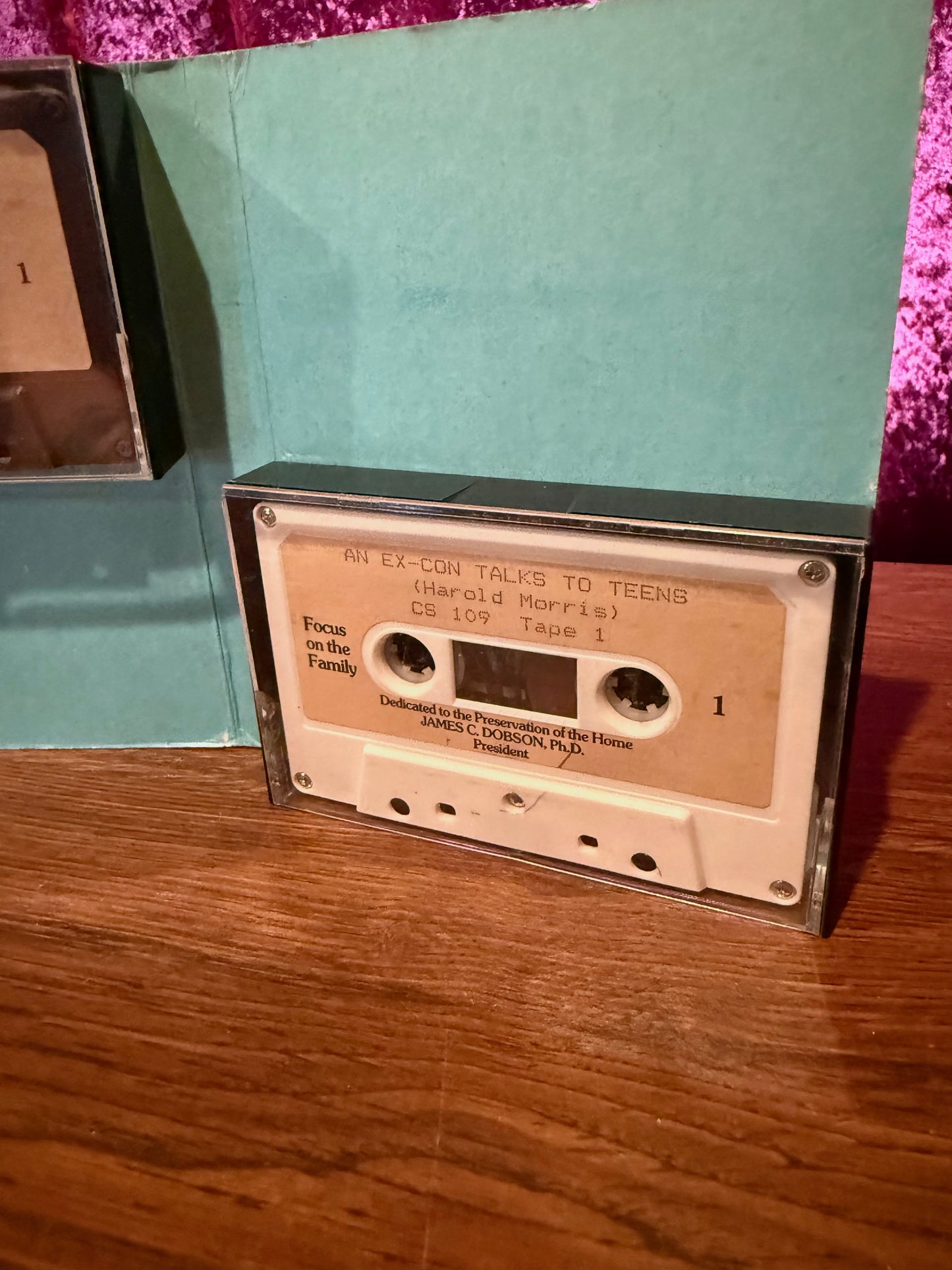 Cassette Tape - An Ex-Con Talks To Teens - Harold Morris - 1996