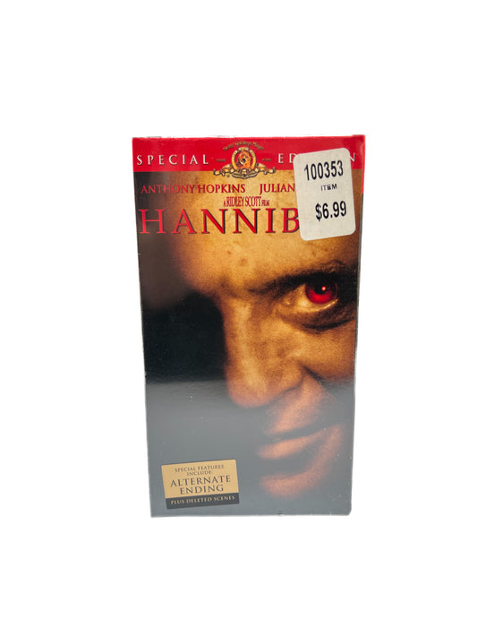 VHS - Hannibal - 2001 - Sealed