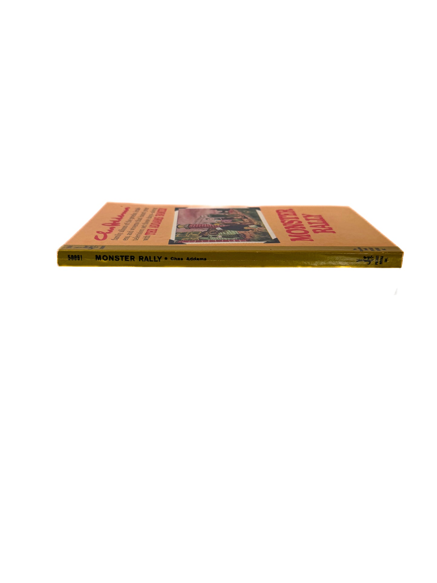 Vintage Paperback - Monster Rally - Chas Addams - 1965 Pocket Cardinal Edition