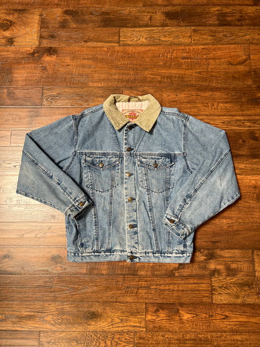 Vintage Clothing - Jean Jacket - Corduroy Collar - Medium - The Territory Ahead