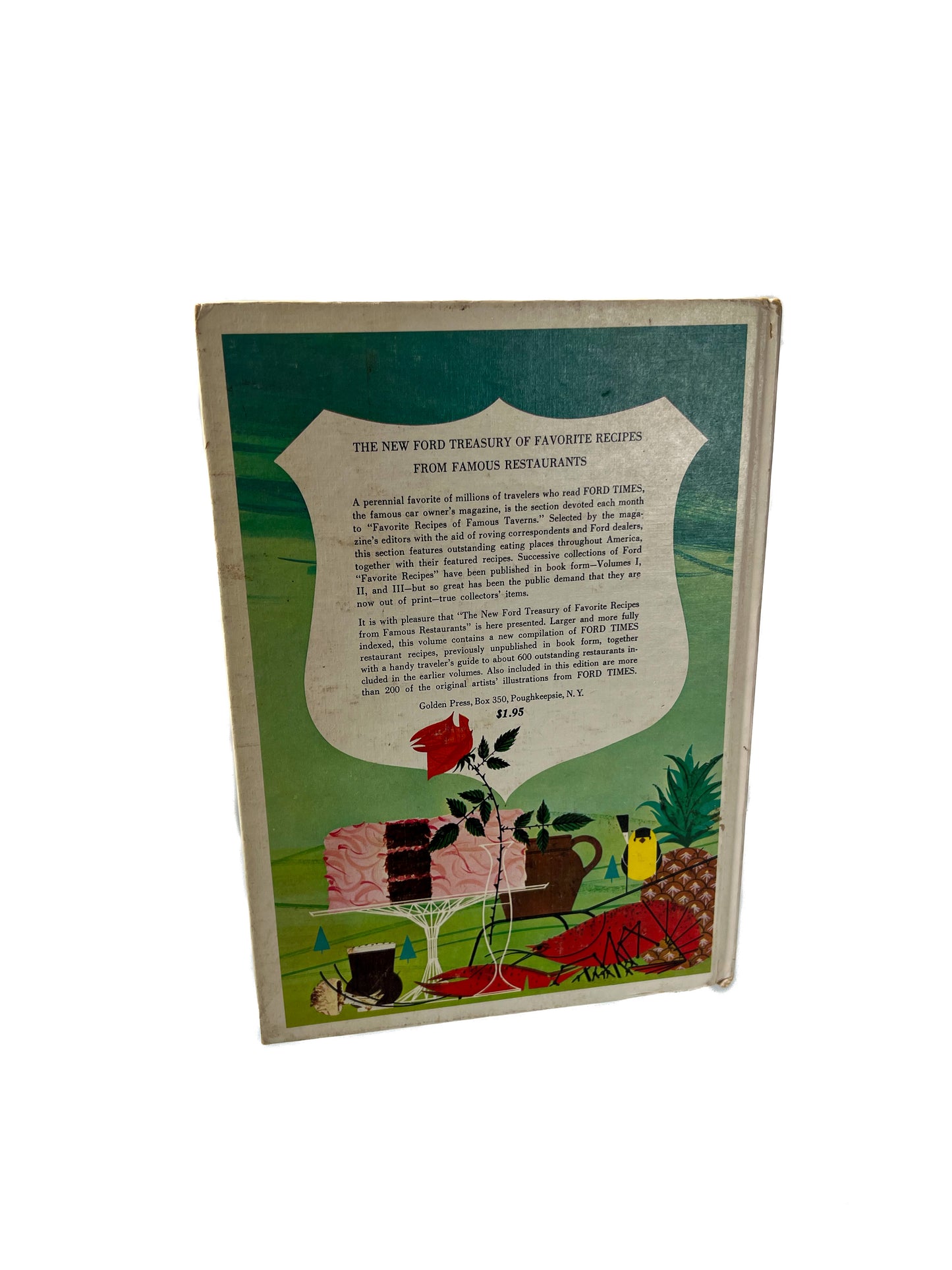 Vintage Cookbook - The New Ford Treasury of Favorite Recipes from Famous Restaurants - 1963 Ford Motor Company