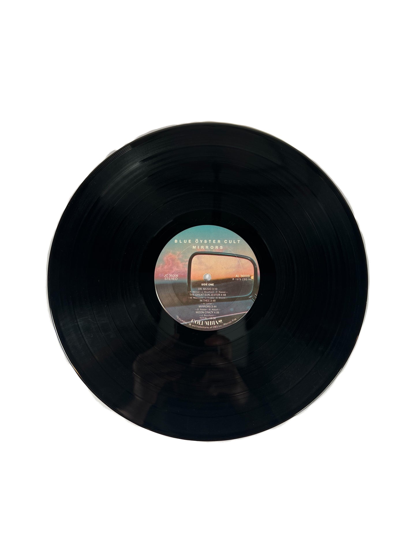 Vintage 12" Vinyl Record - Blue Oyster Cult - Mirrors - Columbia Records - 1979