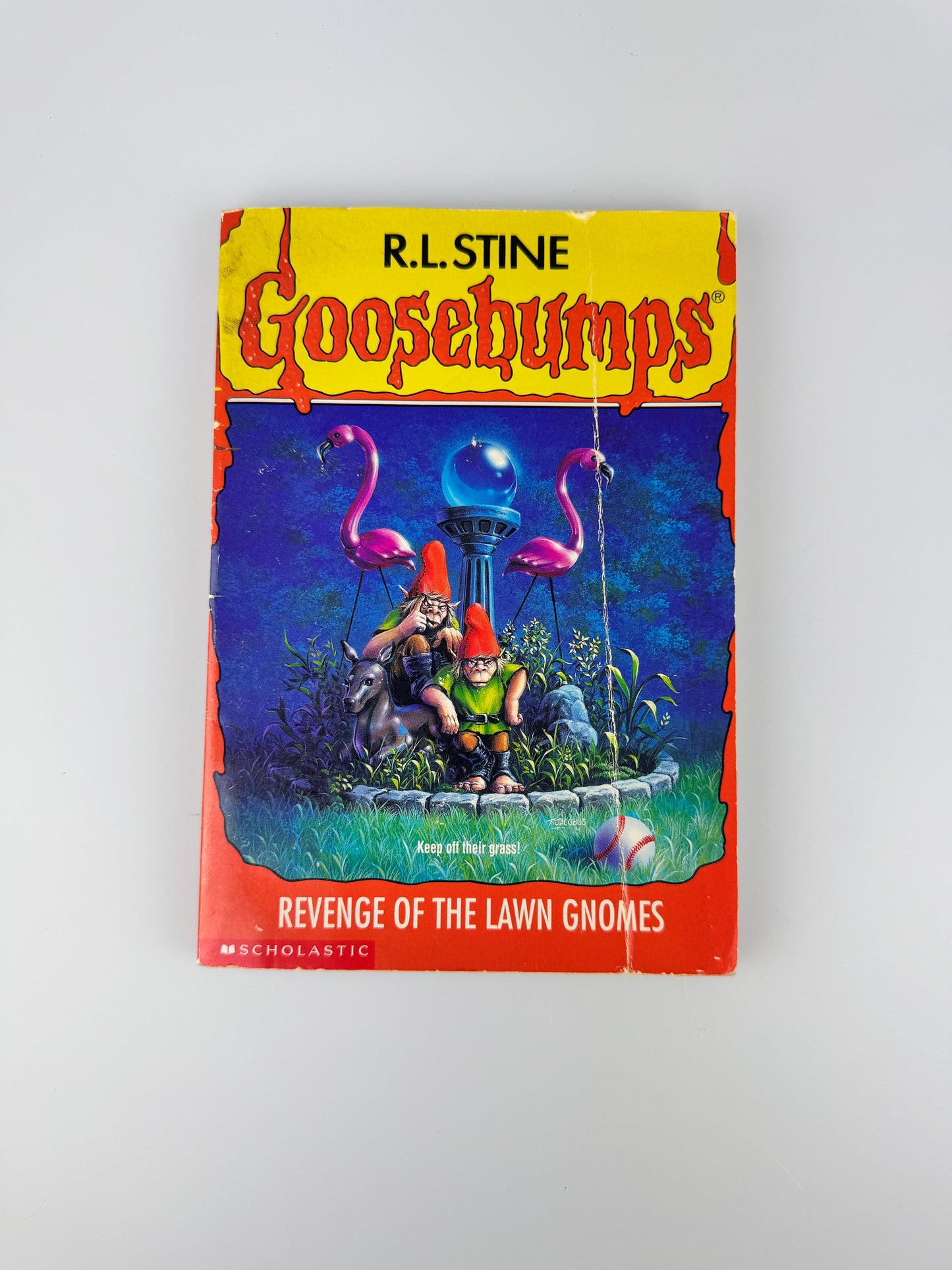 Vintage Horror Paperback - Original 1990s Goosebumps Book - R.L. Stine