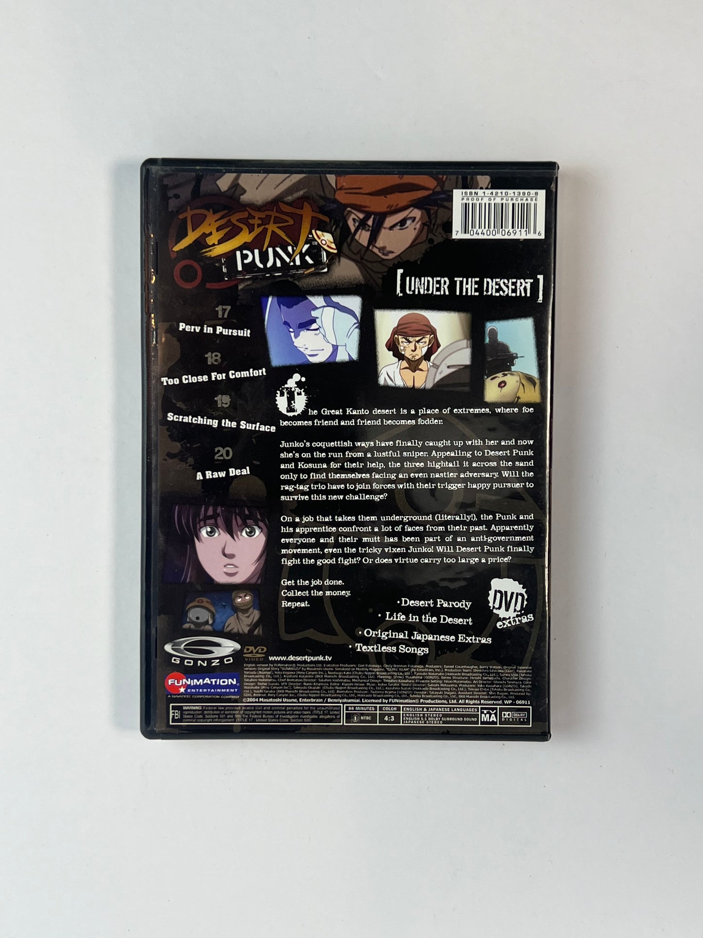 DVD - Desert Punk - Volume 5: Under The Desert - English / Japanese - FUNimation - 2004