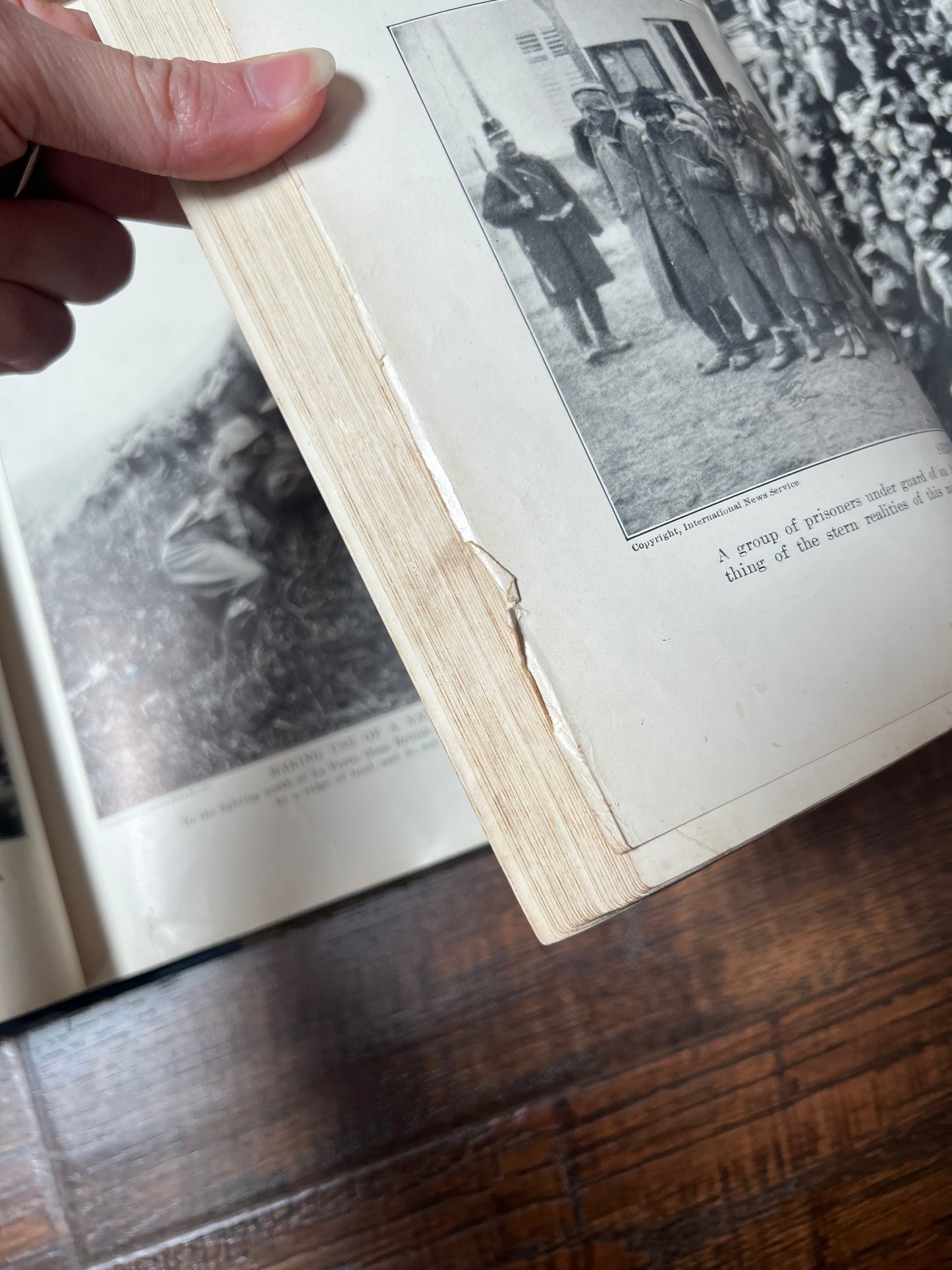 Antique Book - Collier’s Photographic History of the European War - 1915