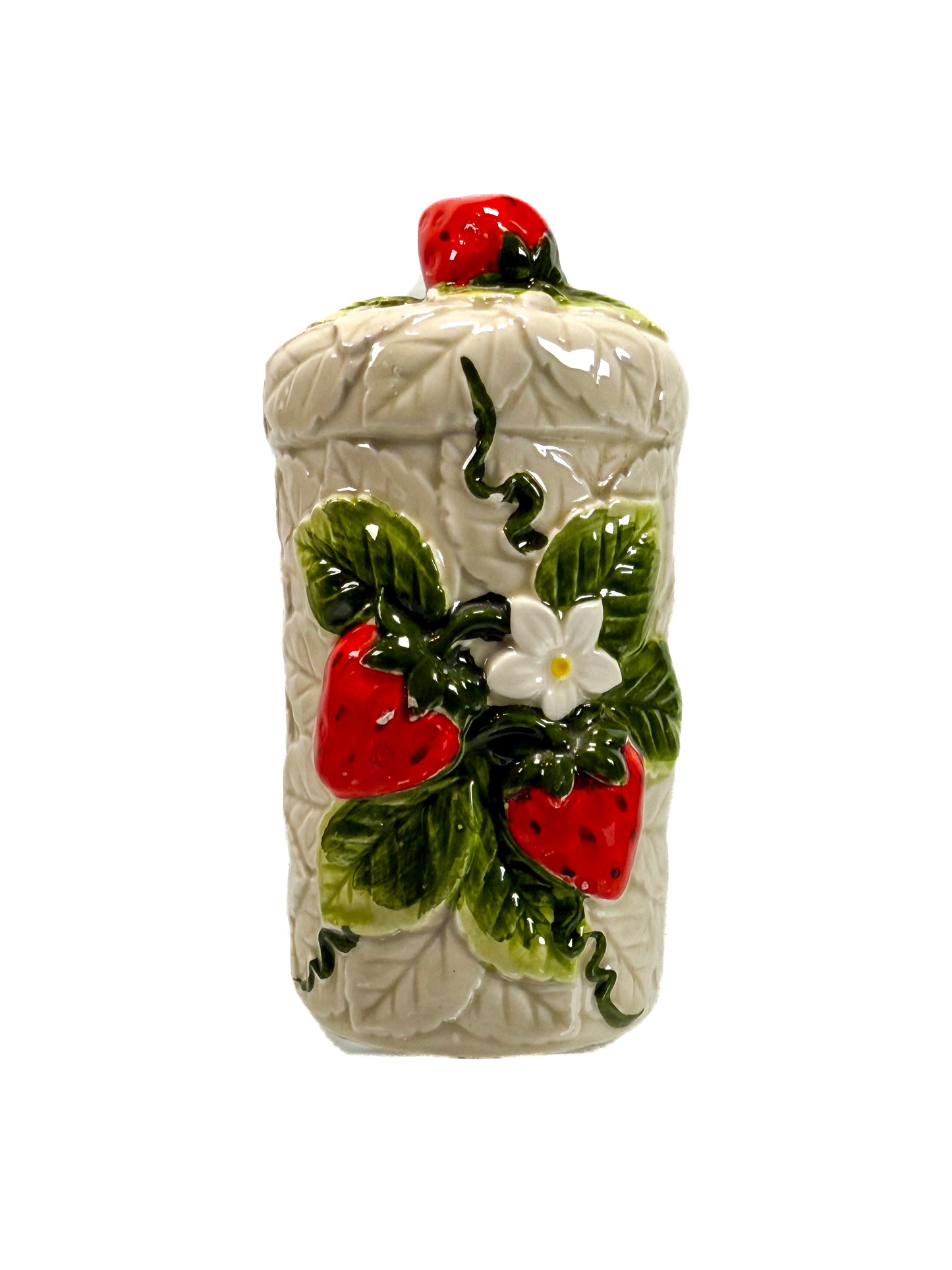 Vintage Sears Roebuck Strawberry Salt Shaker - Single