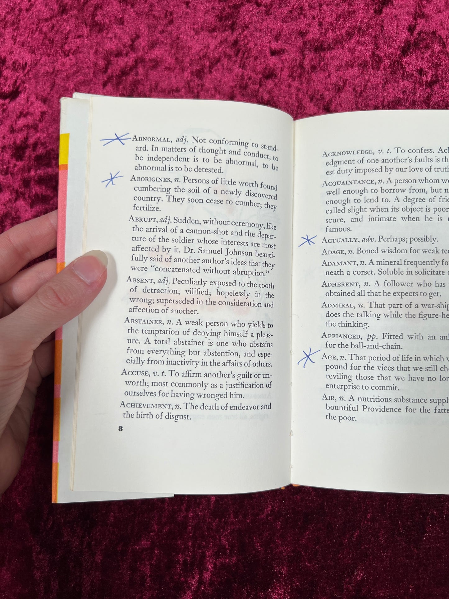 Vintage Paperback - The Devil's Dictionary - Ambrose Bierce - 1958