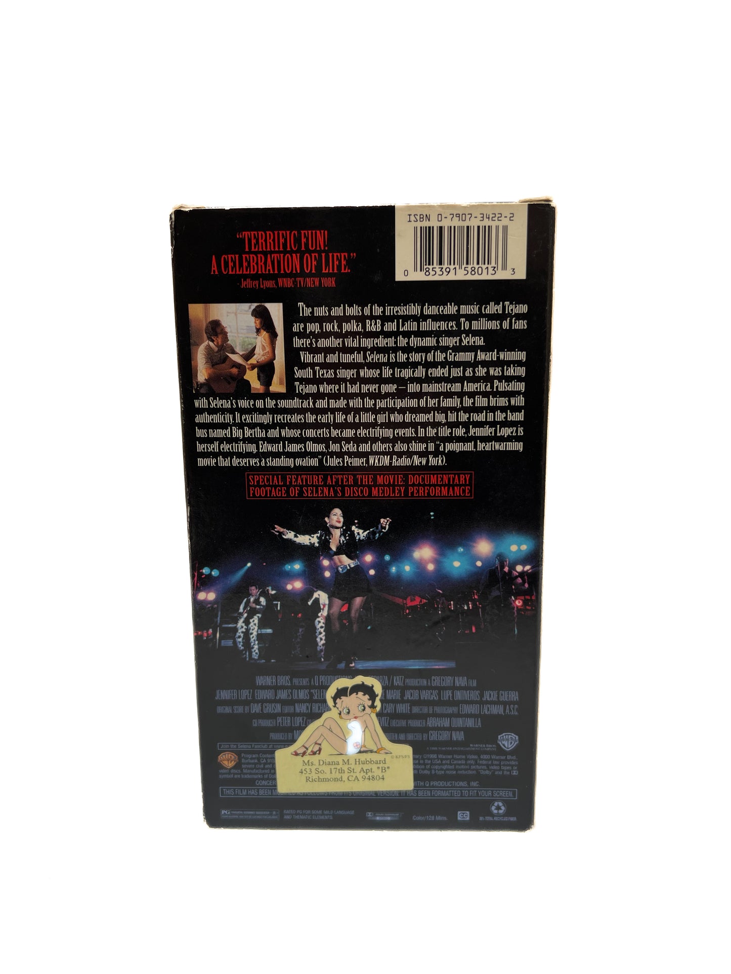 VHS - Selena - 1998