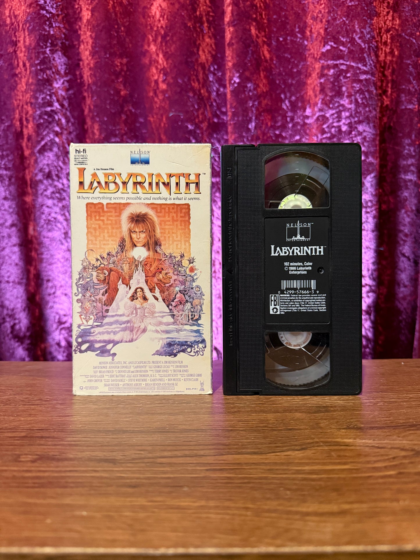 VHS - Labyrinth - 1986