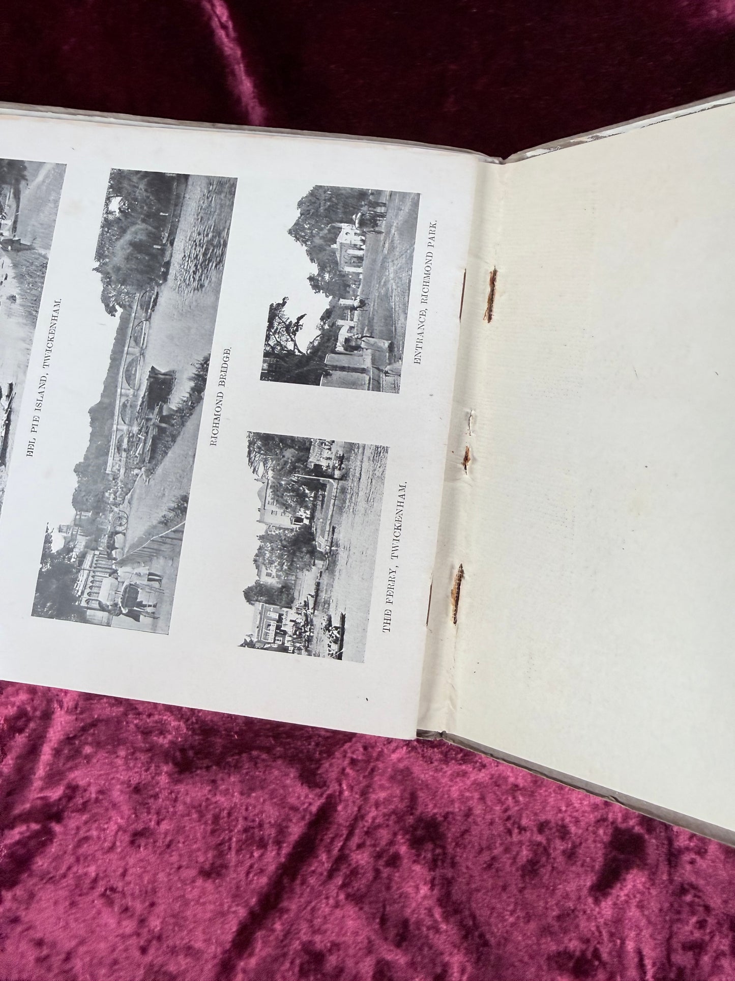 Antique Paper Souvenir Book β London Containing 101 Views by Morgan & Hoadly