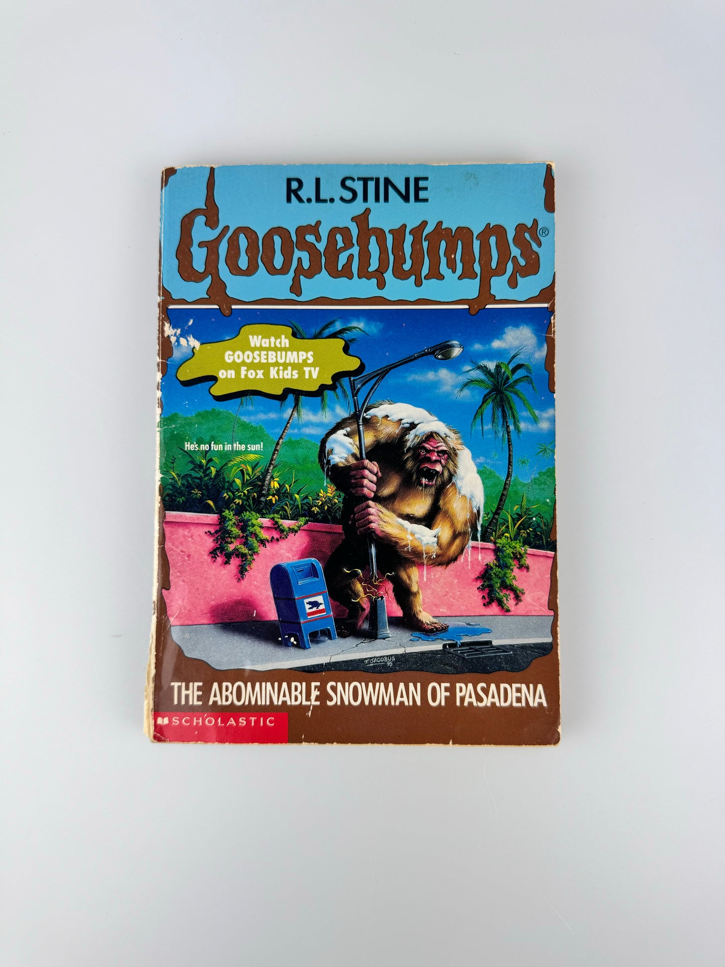 Vintage Horror Paperback - Original 1990s Goosebumps Book - R.L. Stine
