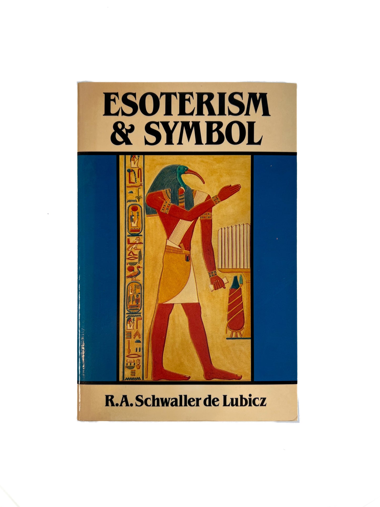 Vintage Paperback - Esoterism & Symbol - R.A. Schwaller de Lubicz - 1985