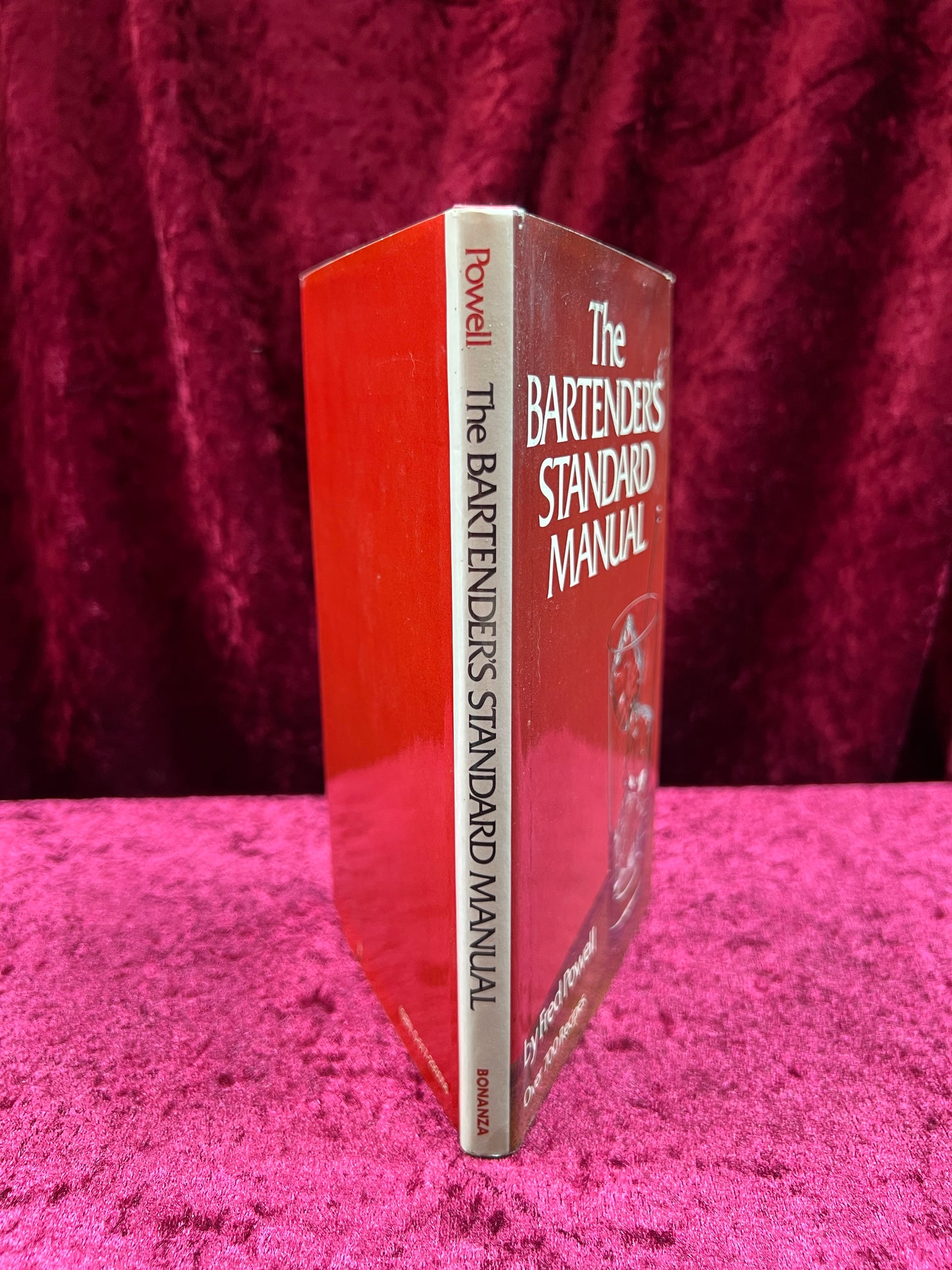 Vintage Hardcover - The Bartender's Standard Manual - Fred Powell - 1979