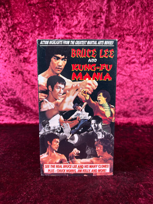 VHS - Bruce Lee and Kung-Fu Mania - 1993