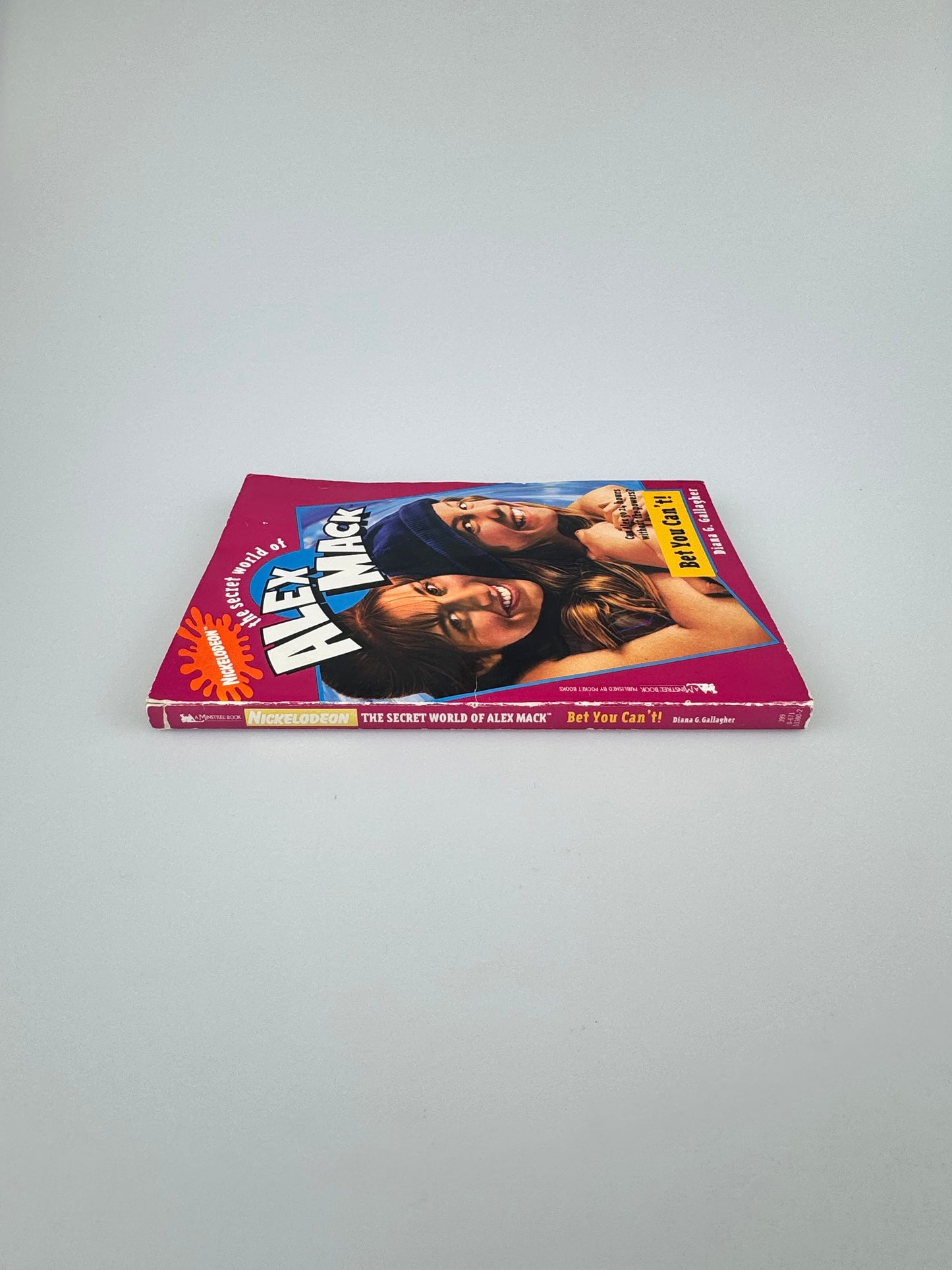 1995 Nickelodeon The Secret World of Alex Mack: Bet You Can't! Paperback by Diana G. Gallagher