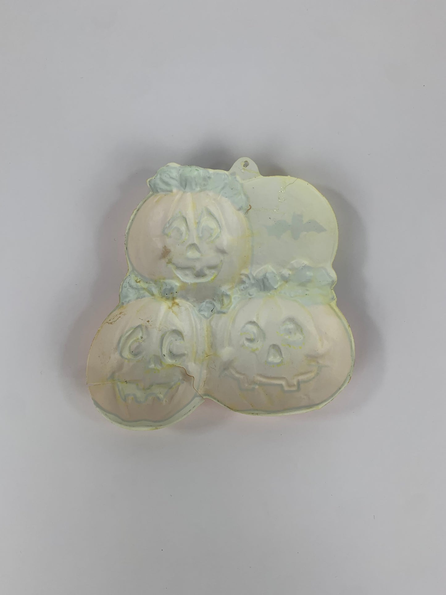 Vintage Halloween 3D Vacuform - Jack-O-Lantern Patch - #2