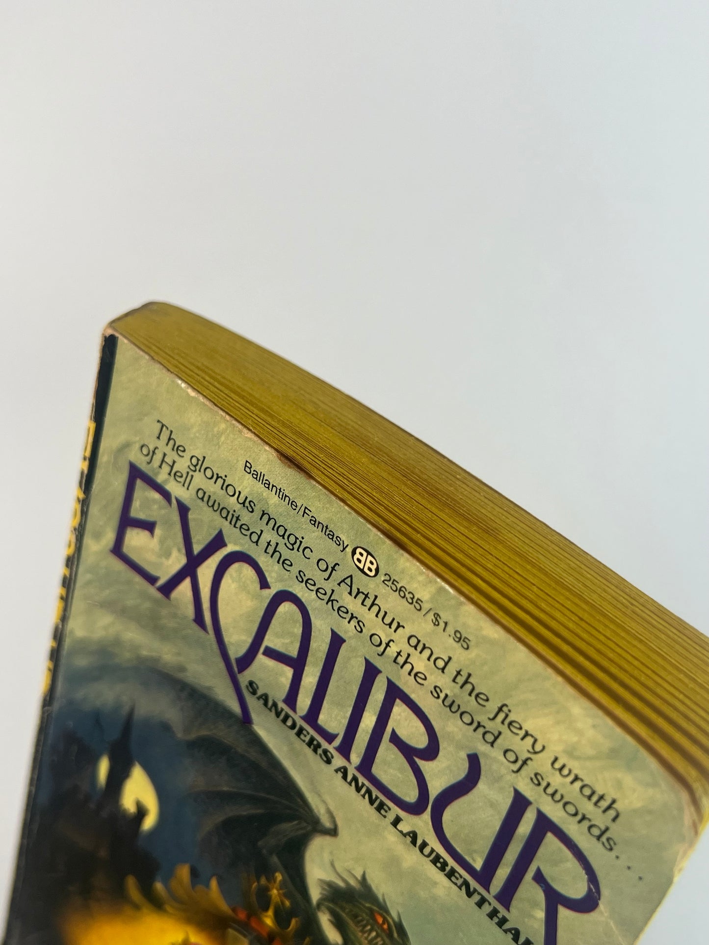 Vintage Paperback - Excalibur - Sanders Anne Laubenthal - 1977 Ballantine Books