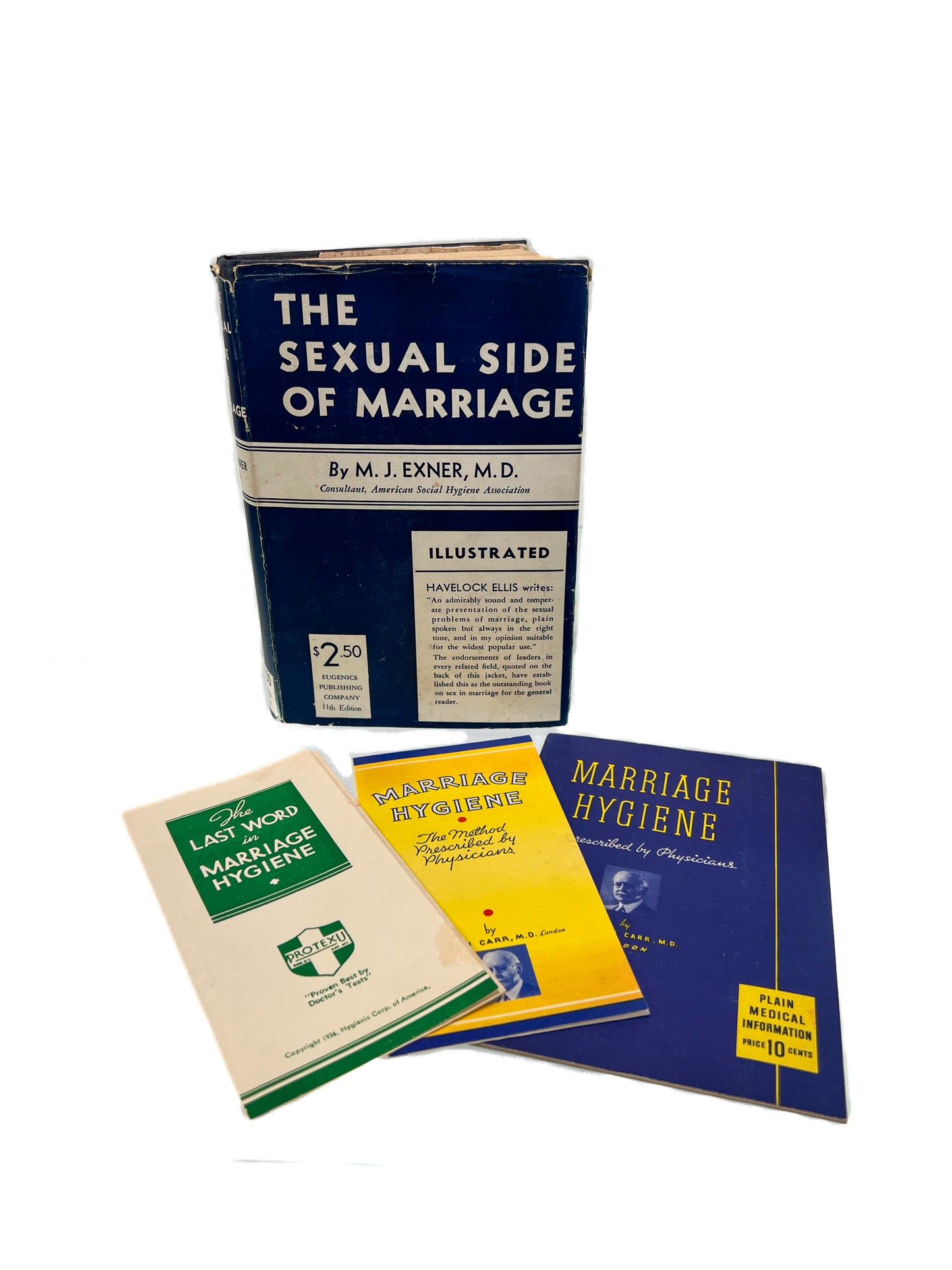 Vintage Hardcover - The Sexual Side Of Marriage - M. J. Exner M.D. - 1937