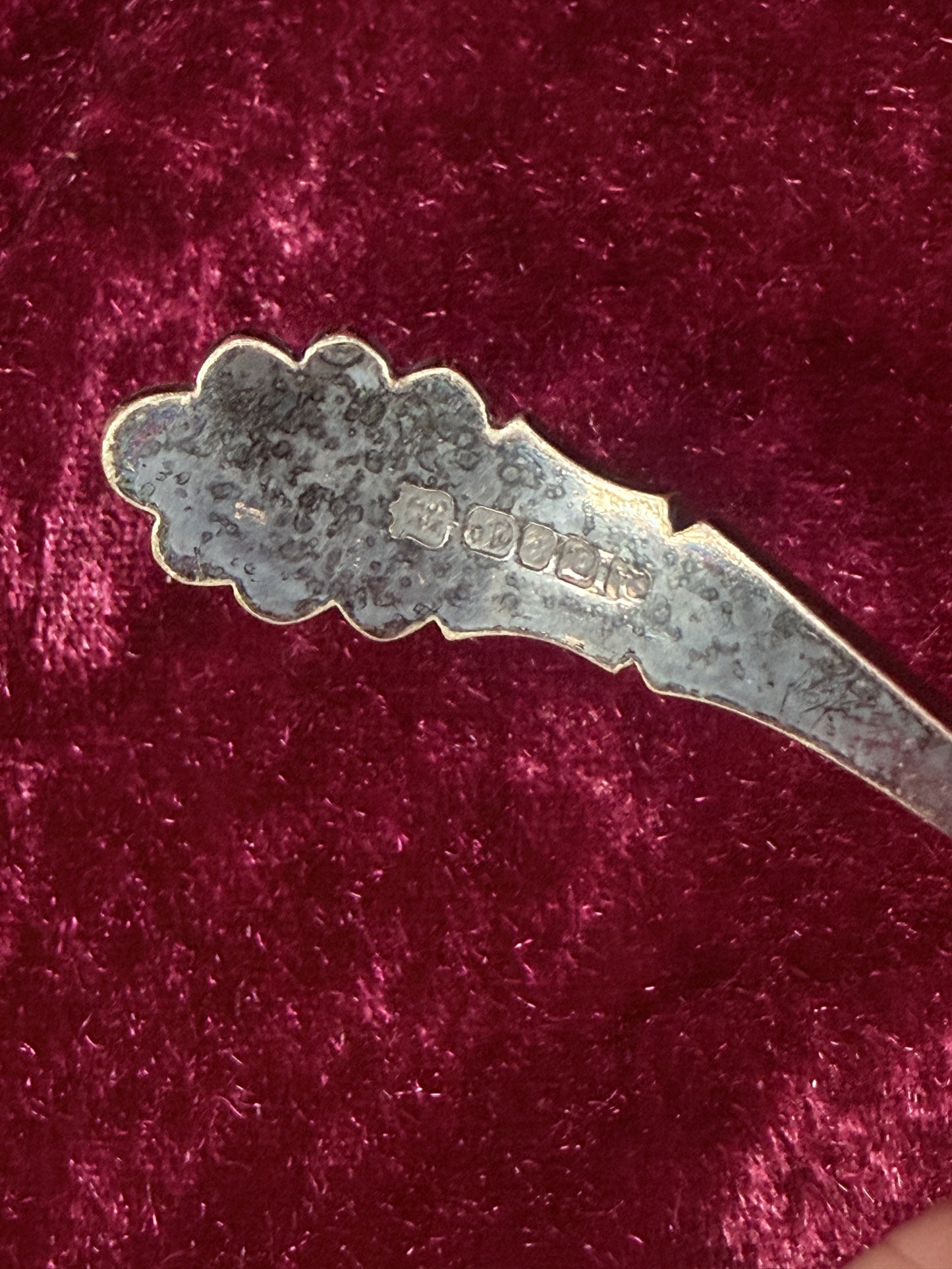 Vintage Silverplate Sugar Sifter Spoon β Pierced Bowl Floral Handle