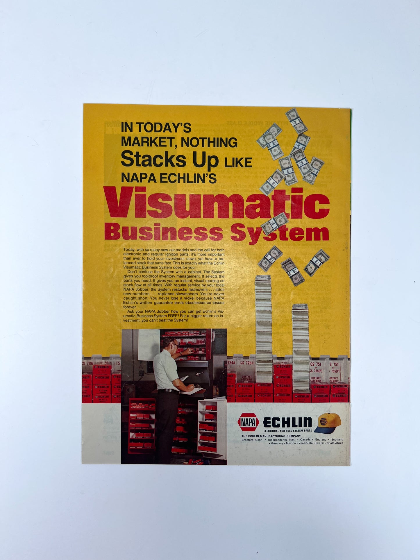 Vintage Ephemera - Magazine - Napa Parts & Pups - Greer Auto Parts - March 1977