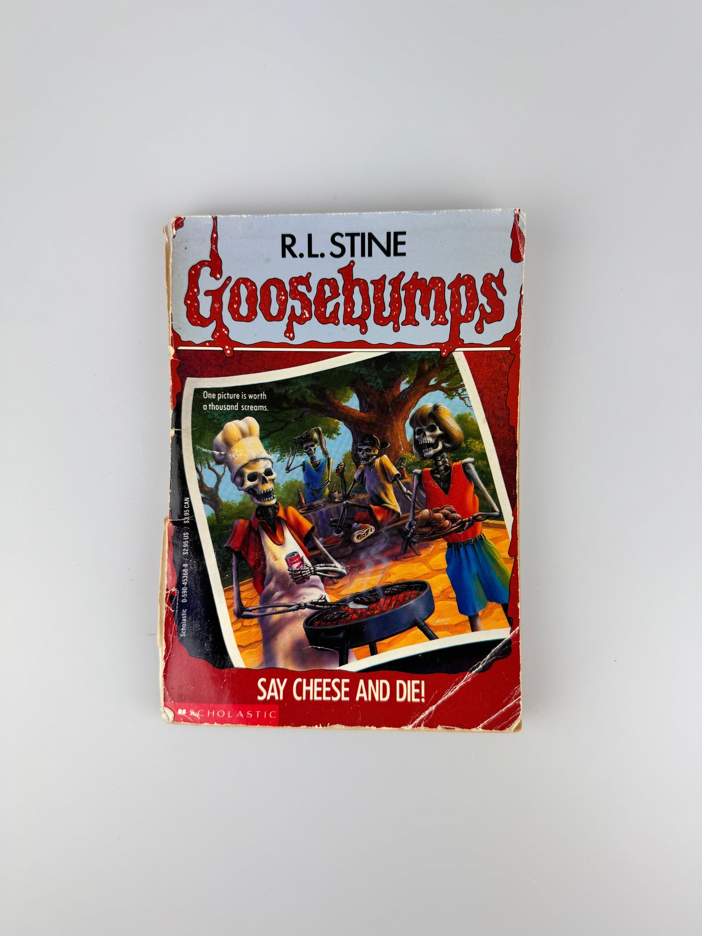 Vintage Horror Paperback - Original 1990s Goosebumps Book - R.L. Stine