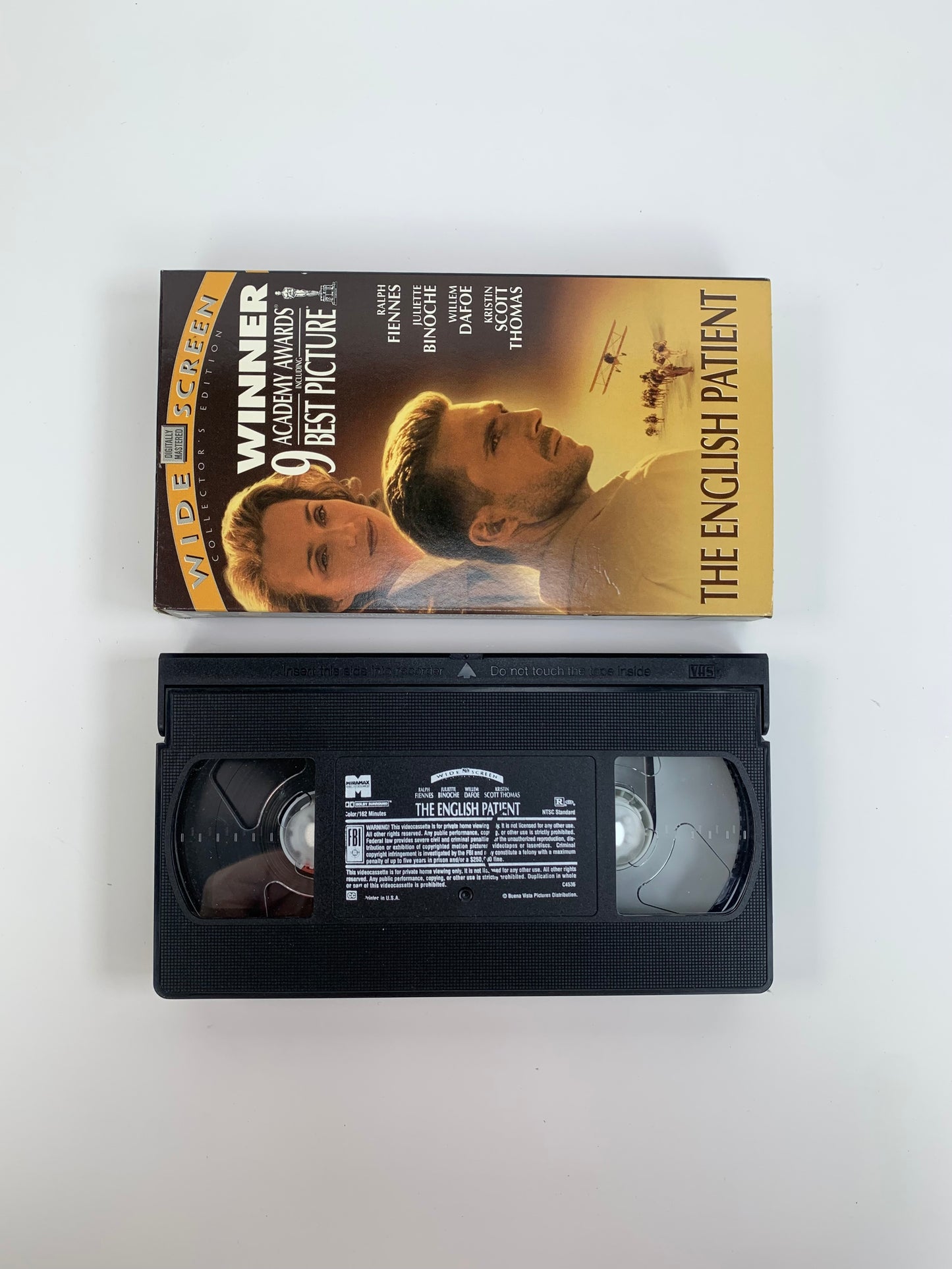 VHS - The English Patient - 1996