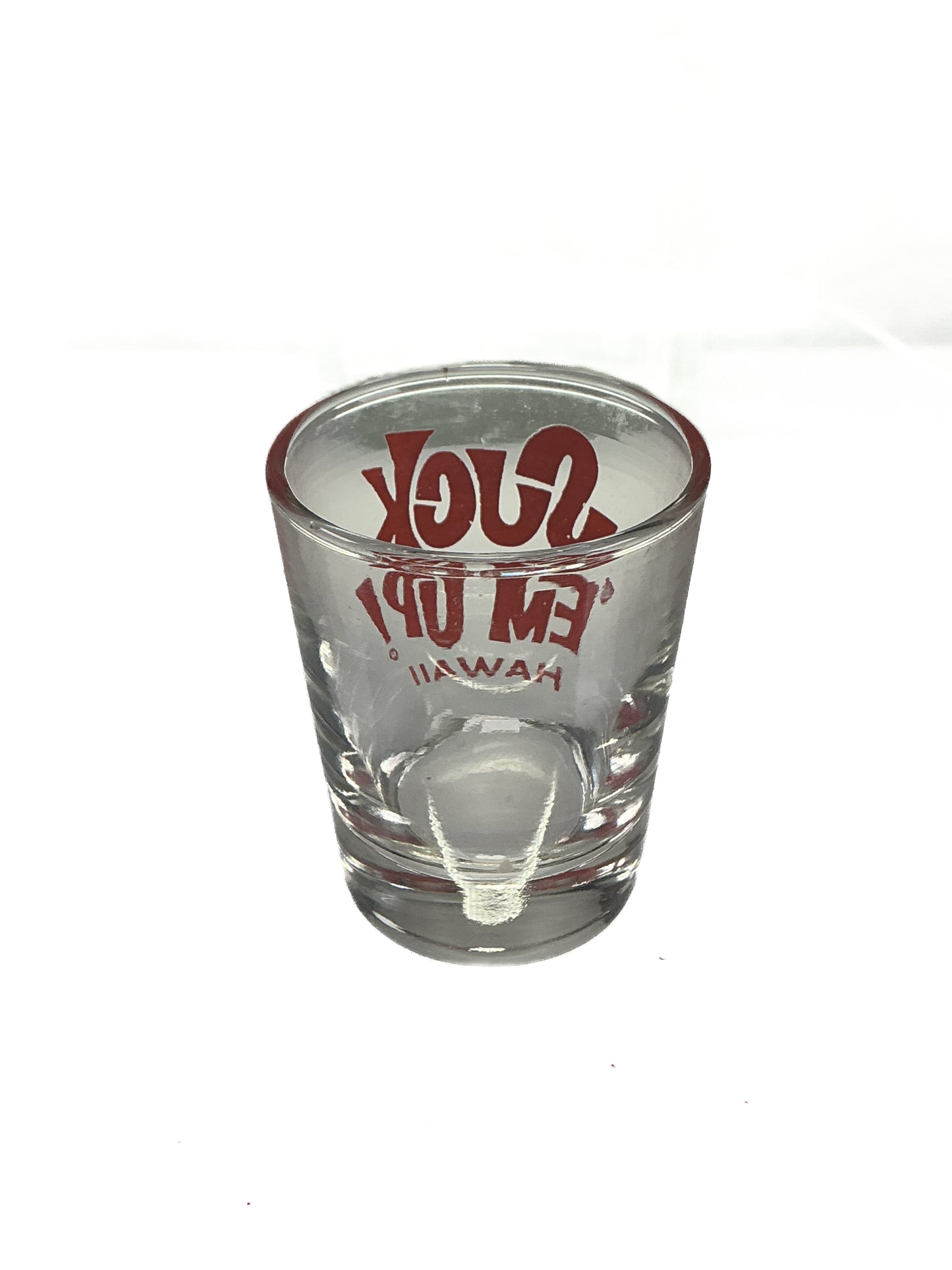 Vintage Shot Glass - Suck 'Em Up! - Hawaii