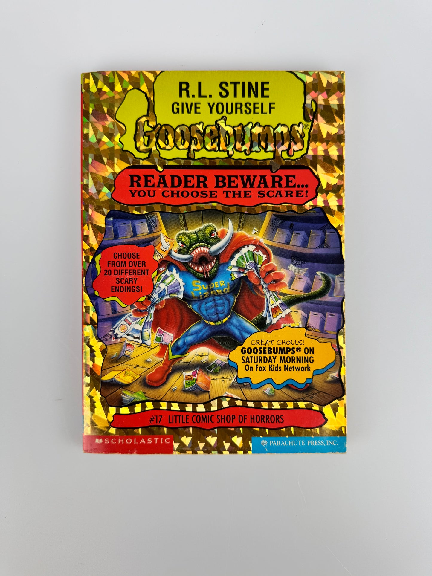 Vintage Horror Paperback - Give Yourself Goosebumps Book | Reader Beware...You Choose The Scare! - R.L. Stine