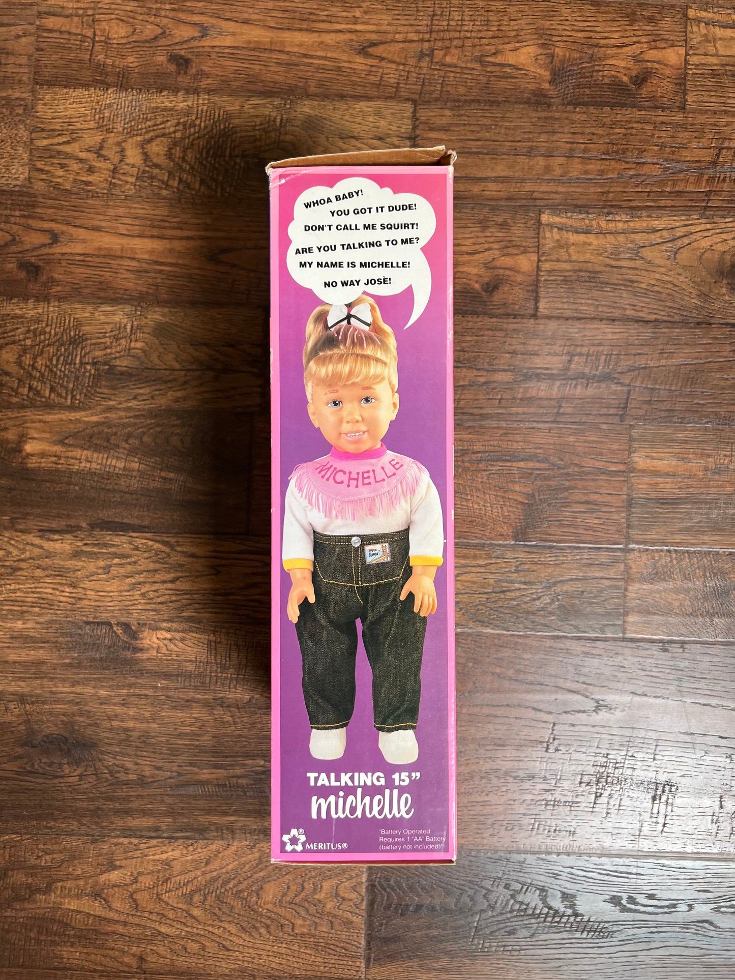 Vintage Collectibles - Michelle Tanner 15 Inch Talking Doll - Full House - Open Box - Meritus - 1990